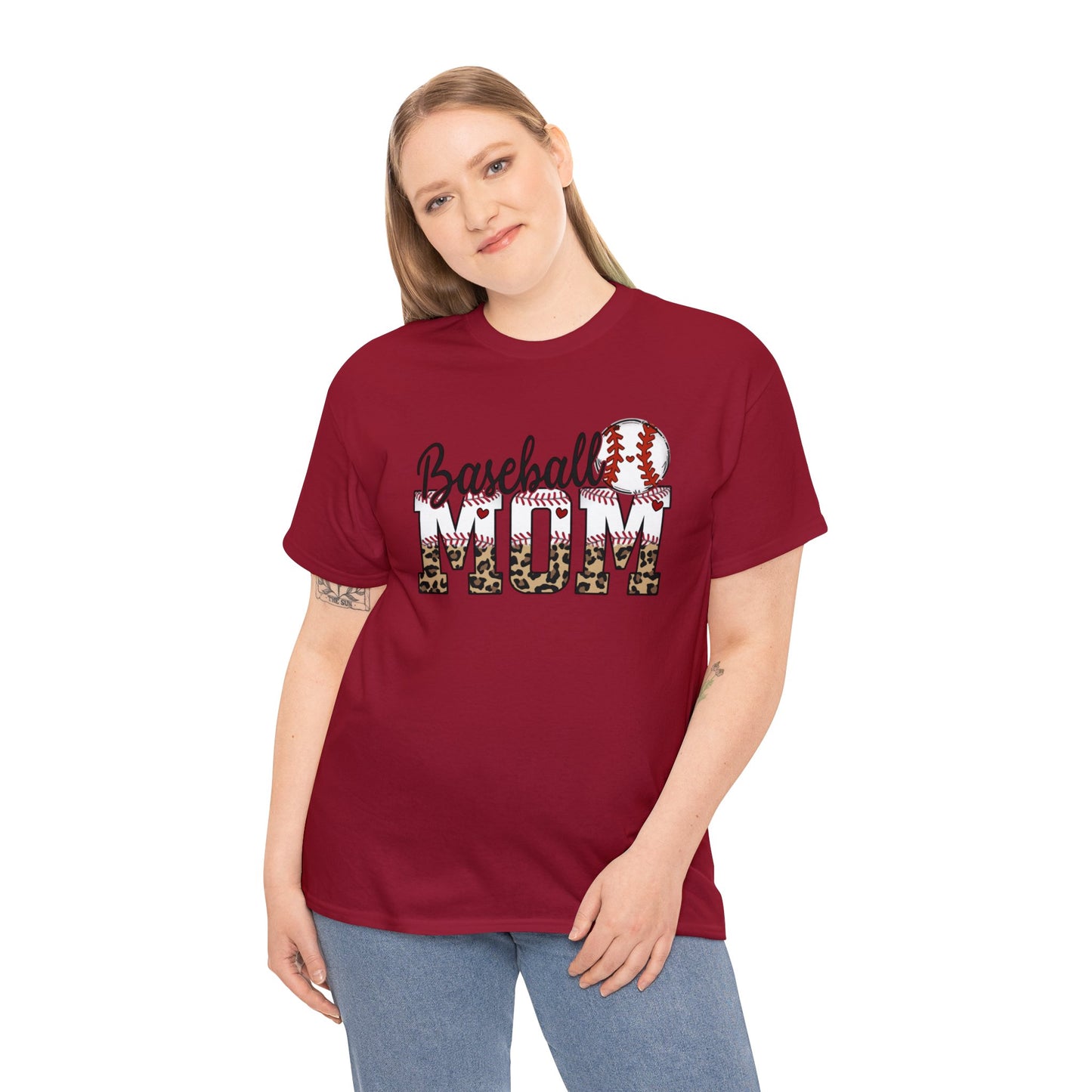 Baseball Mom - Unisex Heavy Cotton Tee