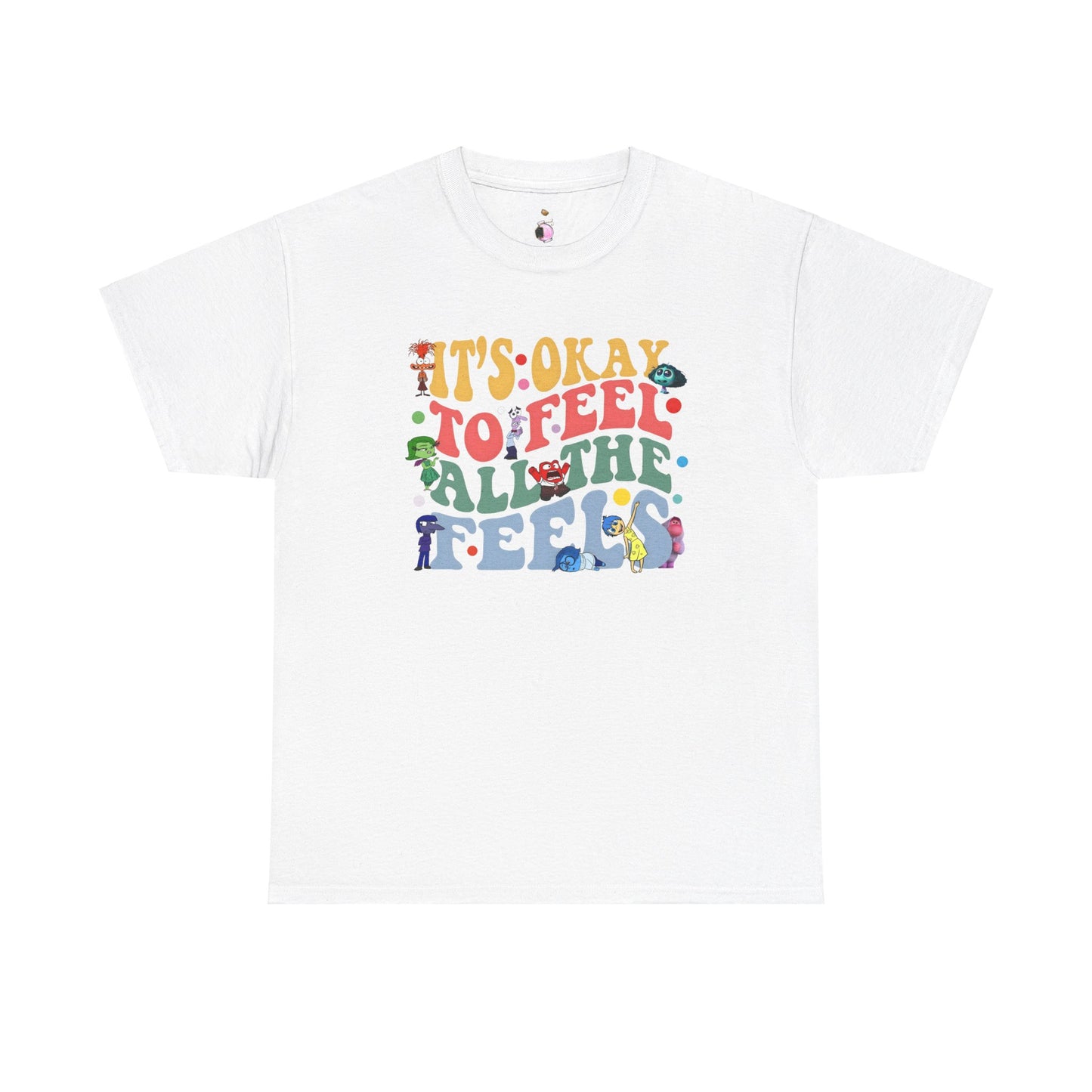 It's Okay To Feel - Unisex Heavy Cotton Tee