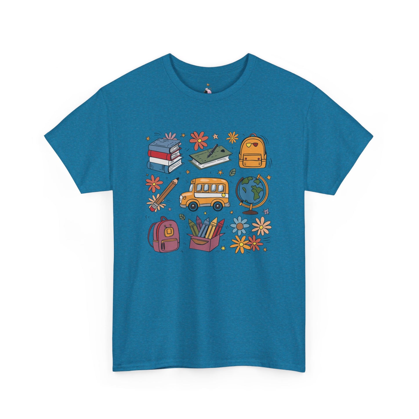 School Vibes - Unisex Heavy Cotton Tee