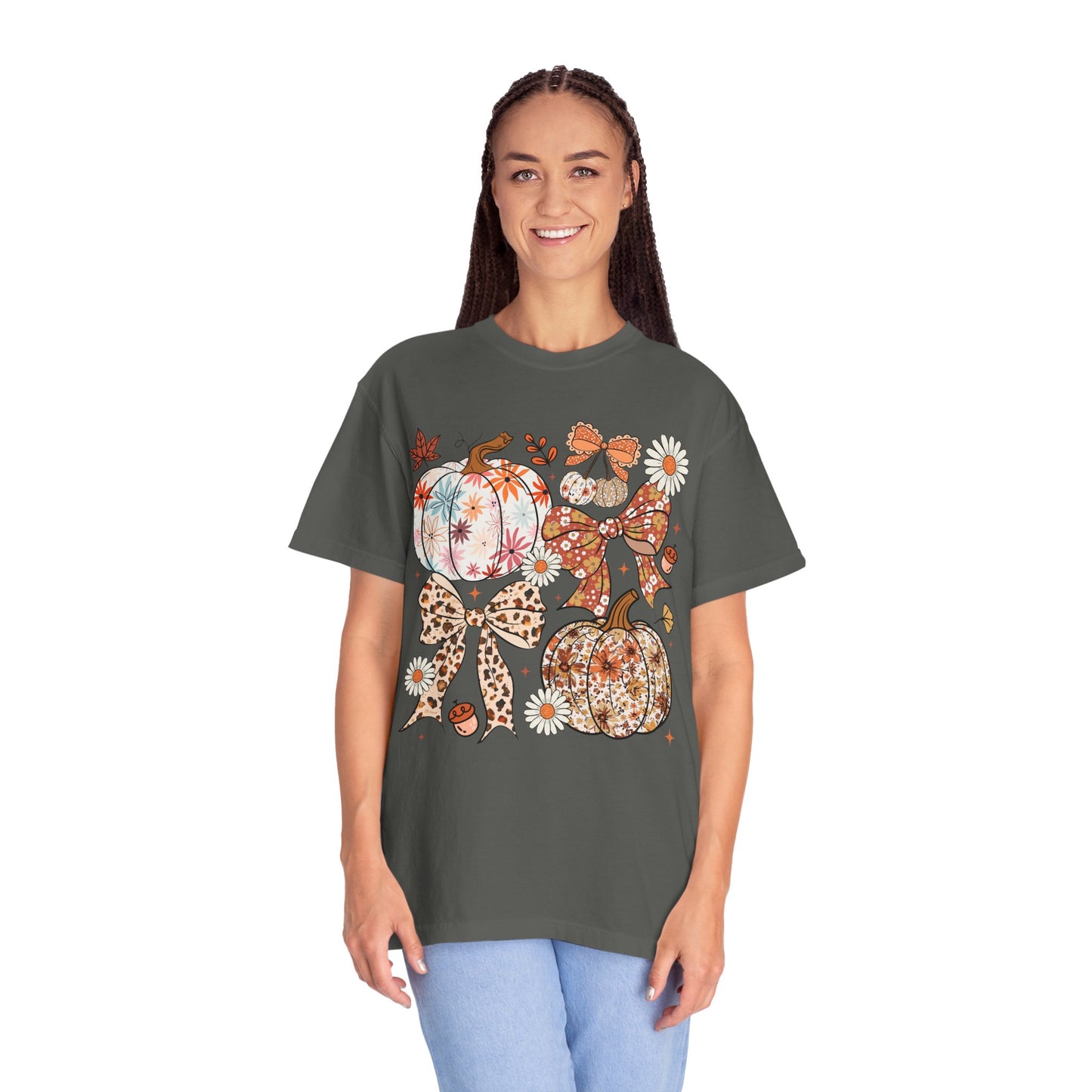 Pumpkins and Bows Tee
