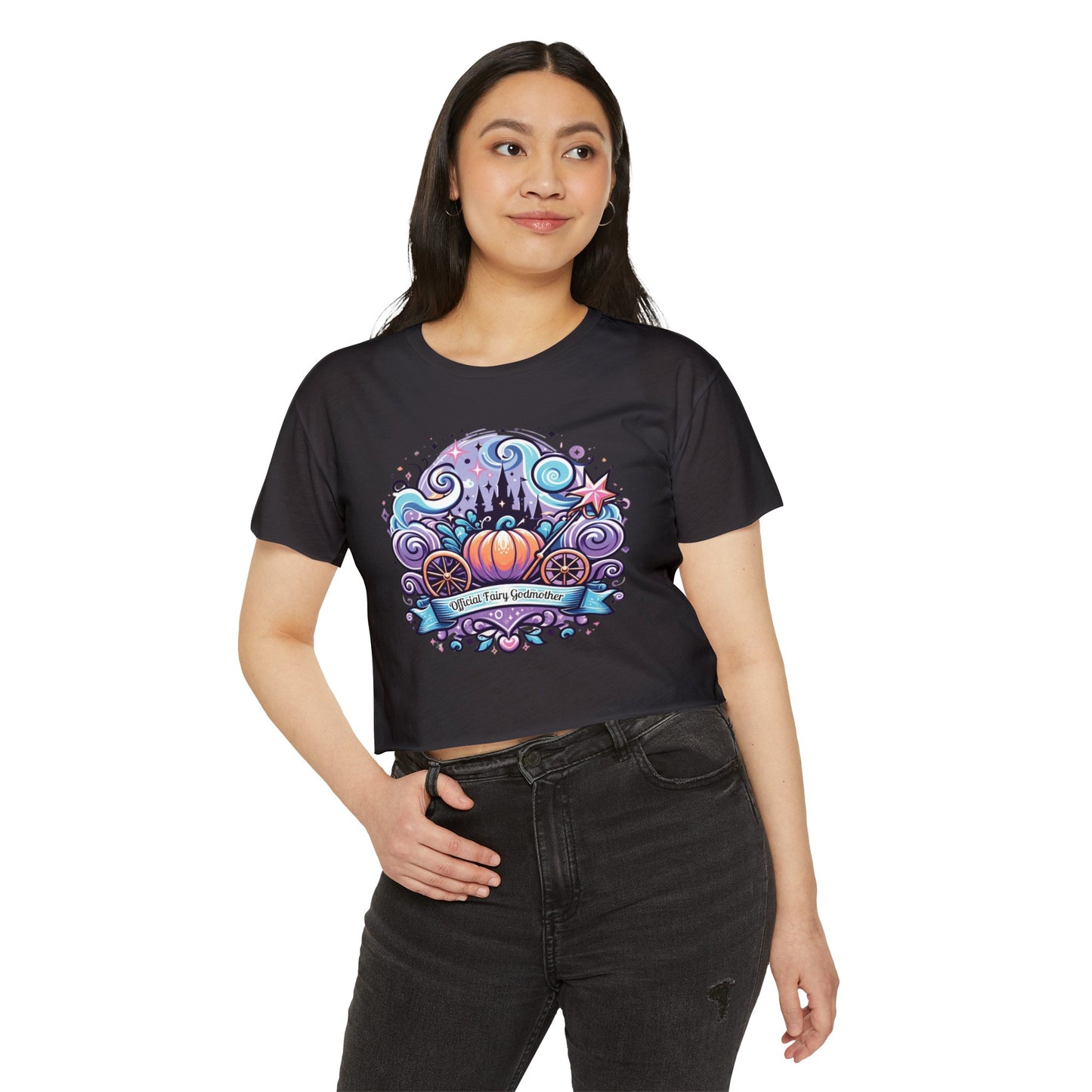 Official Fairy Godmother - Women's Festival Crop Top