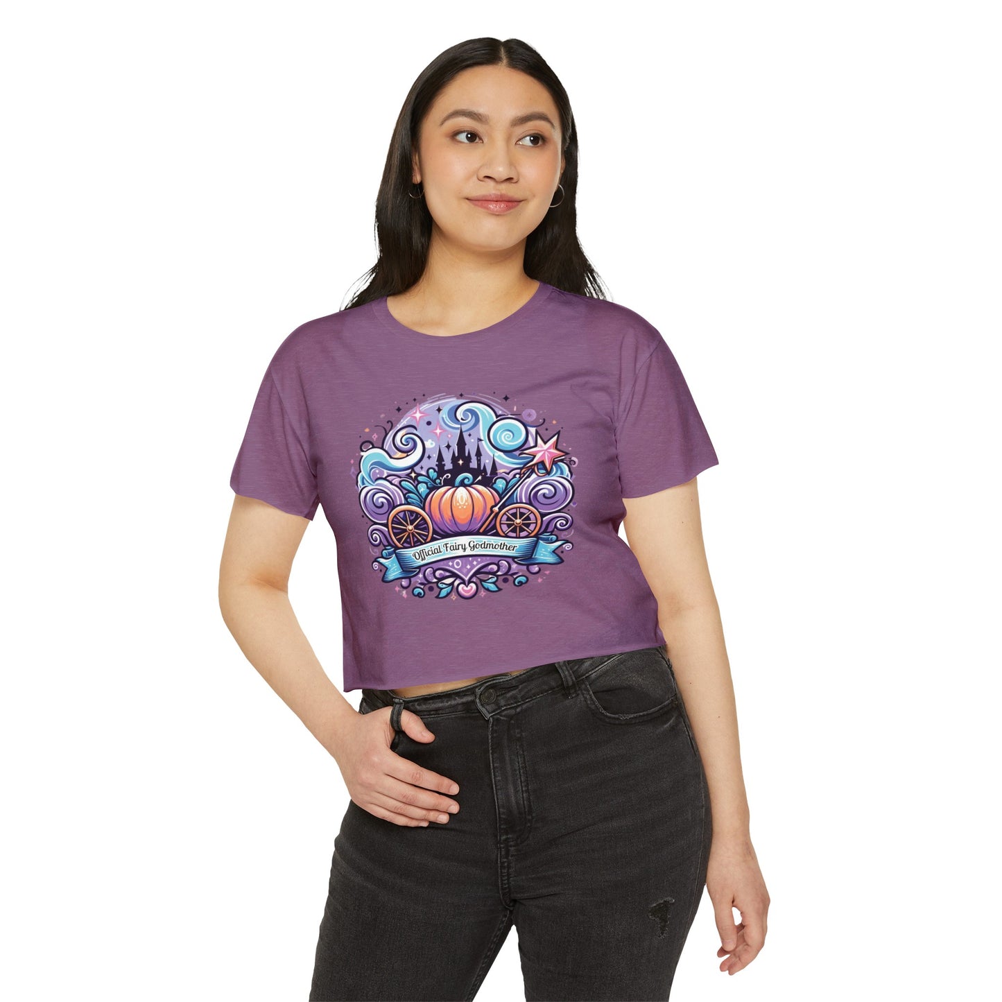 Official Fairy Godmother - Women's Festival Crop Top
