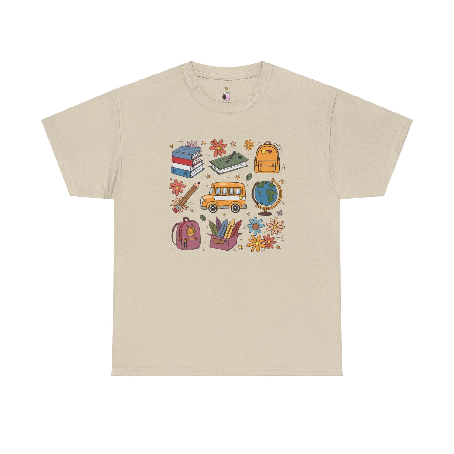 School Vibes - Unisex Heavy Cotton Tee