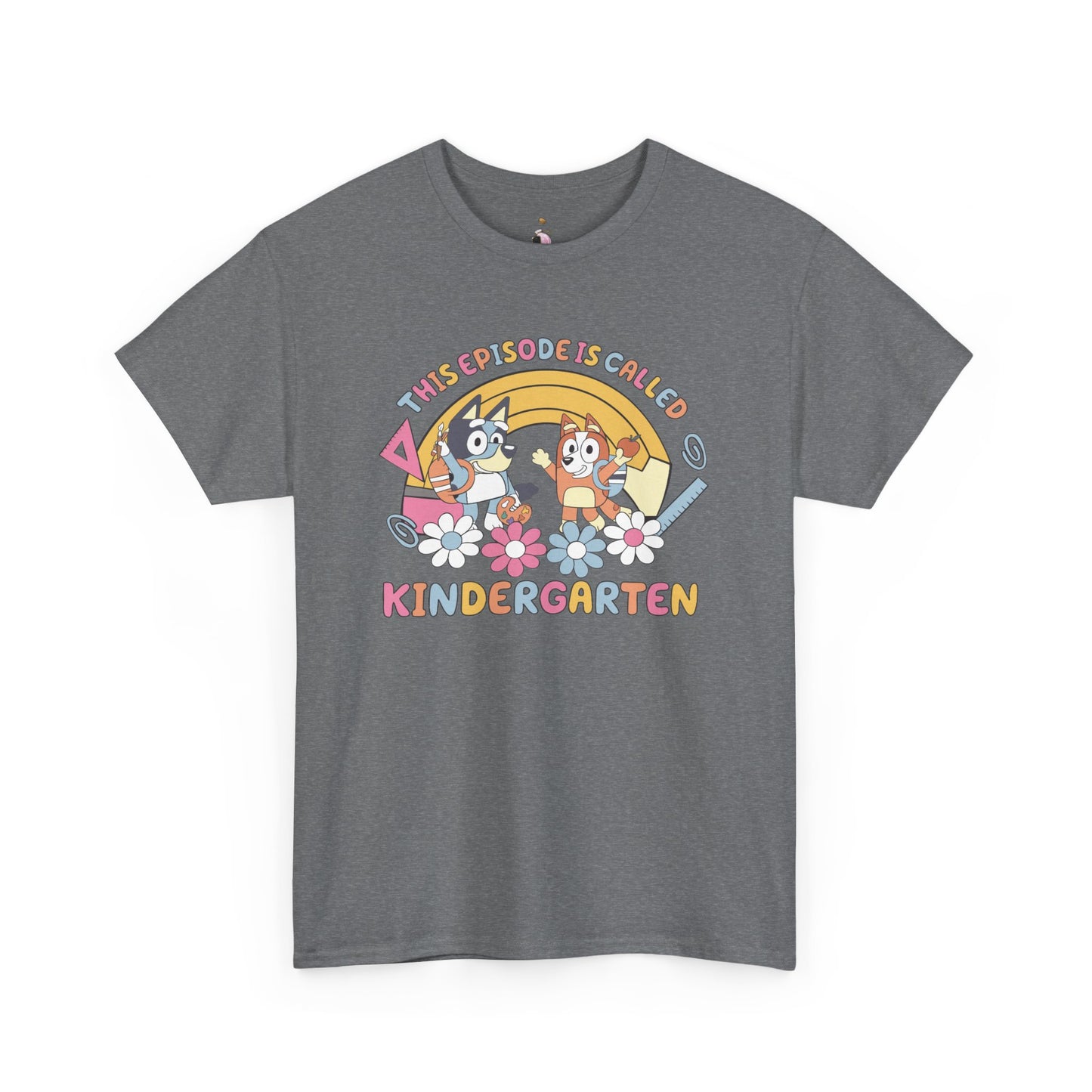 Kindergarten Pups - Unisex Heavy Cotton Tee
