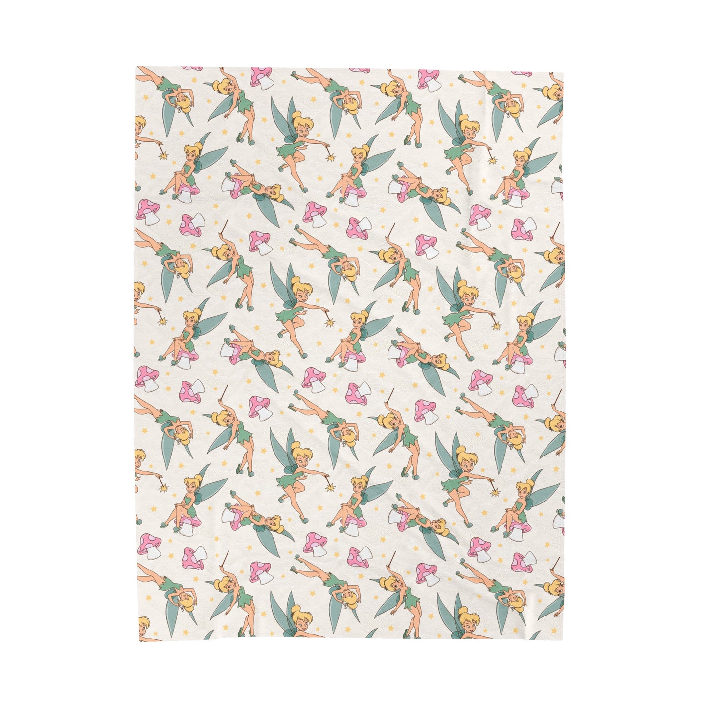 Pixie Mushrooms - Plush Blanket