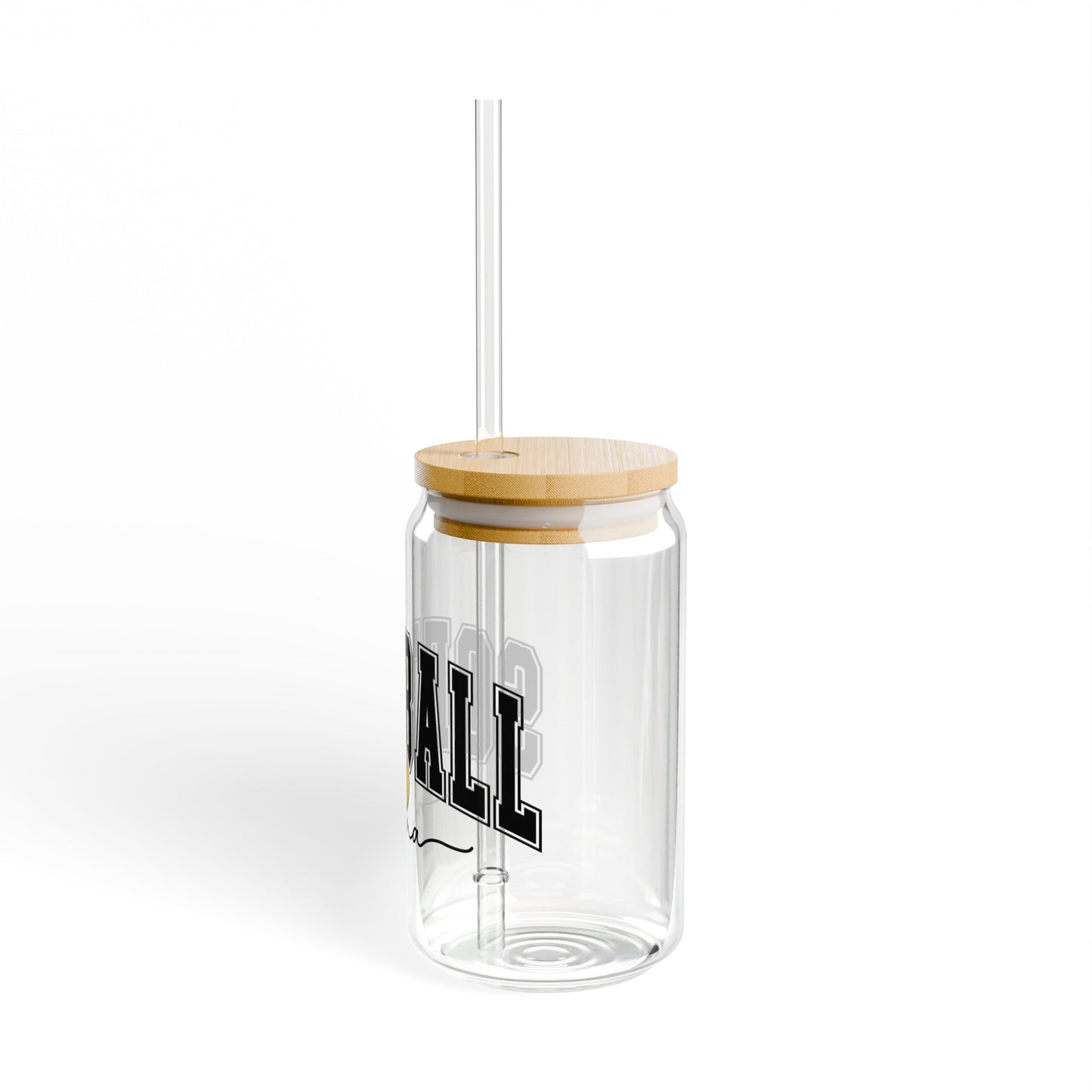Softball Mama - Sipper Glass, 16oz
