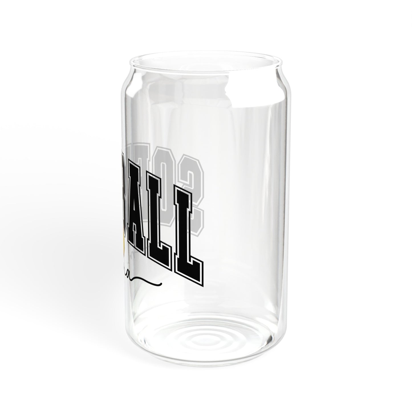 Softball Mama - Sipper Glass, 16oz