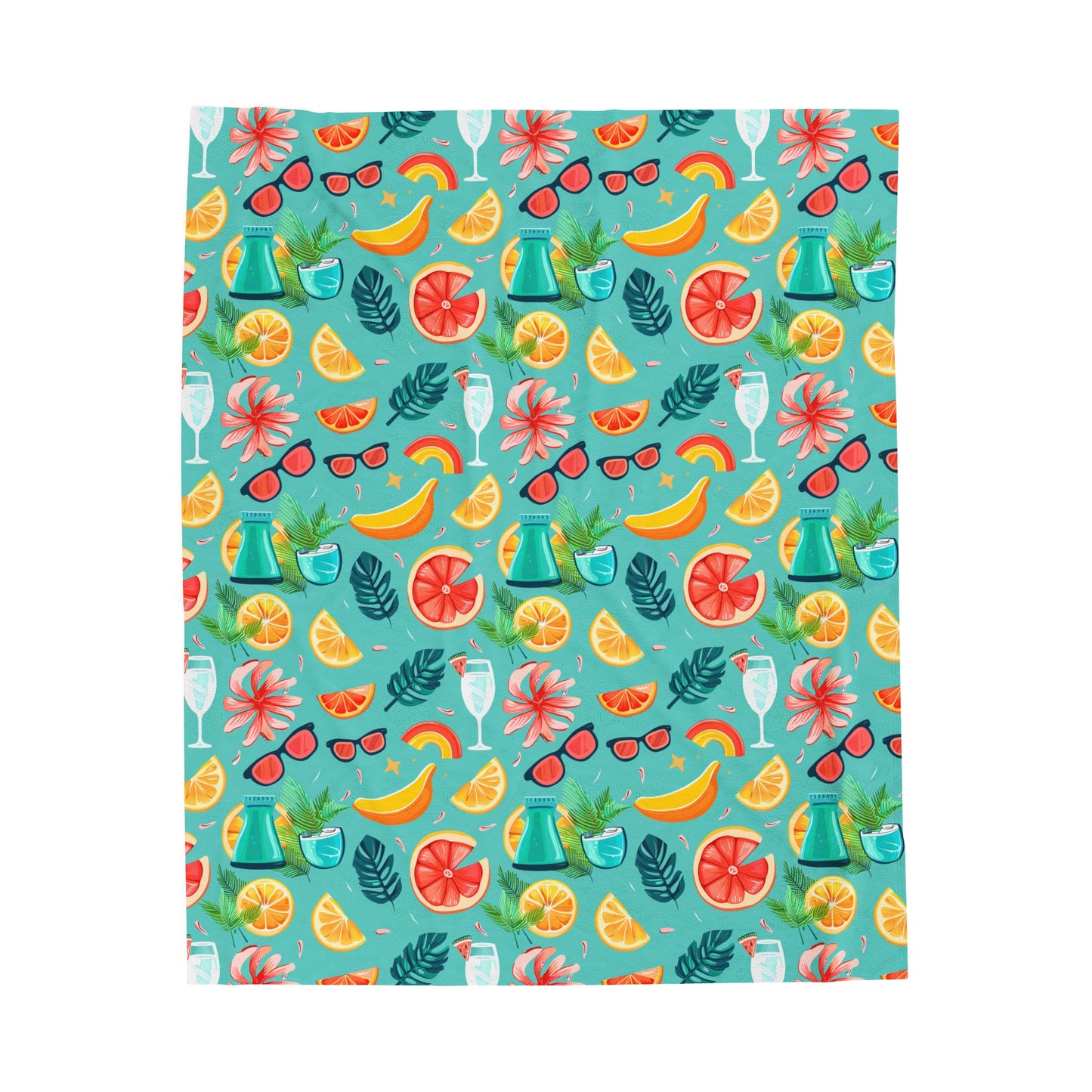 Sunshine and Summer - Plush Blanket