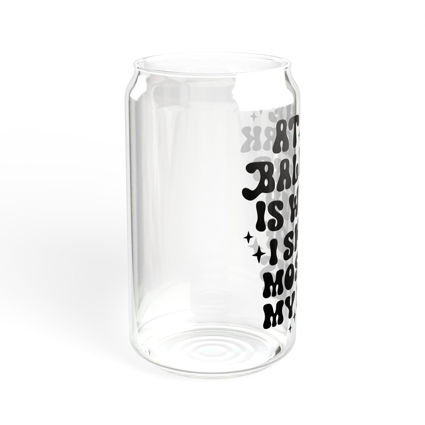 At The ballpark - Sipper Glass, 16oz