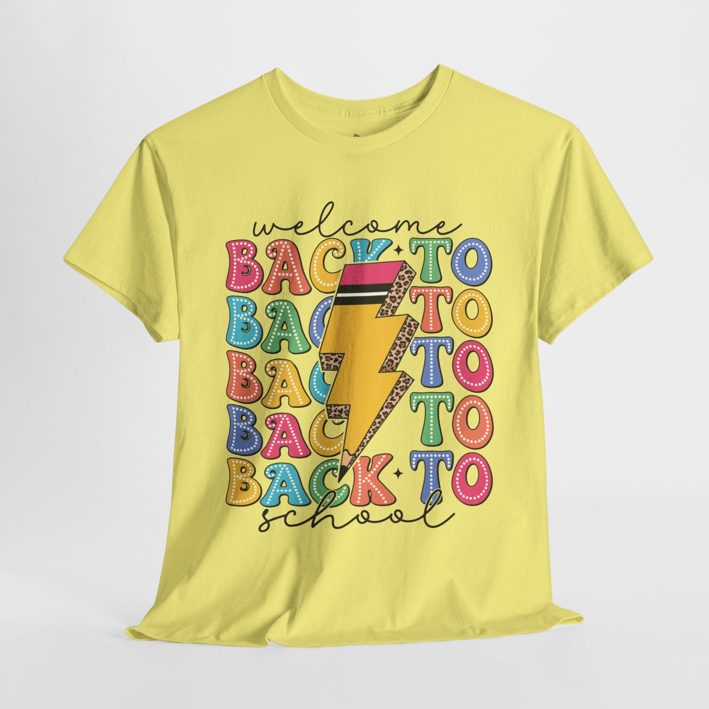 Welcome Back To School - Unisex Heavy Cotton Tee