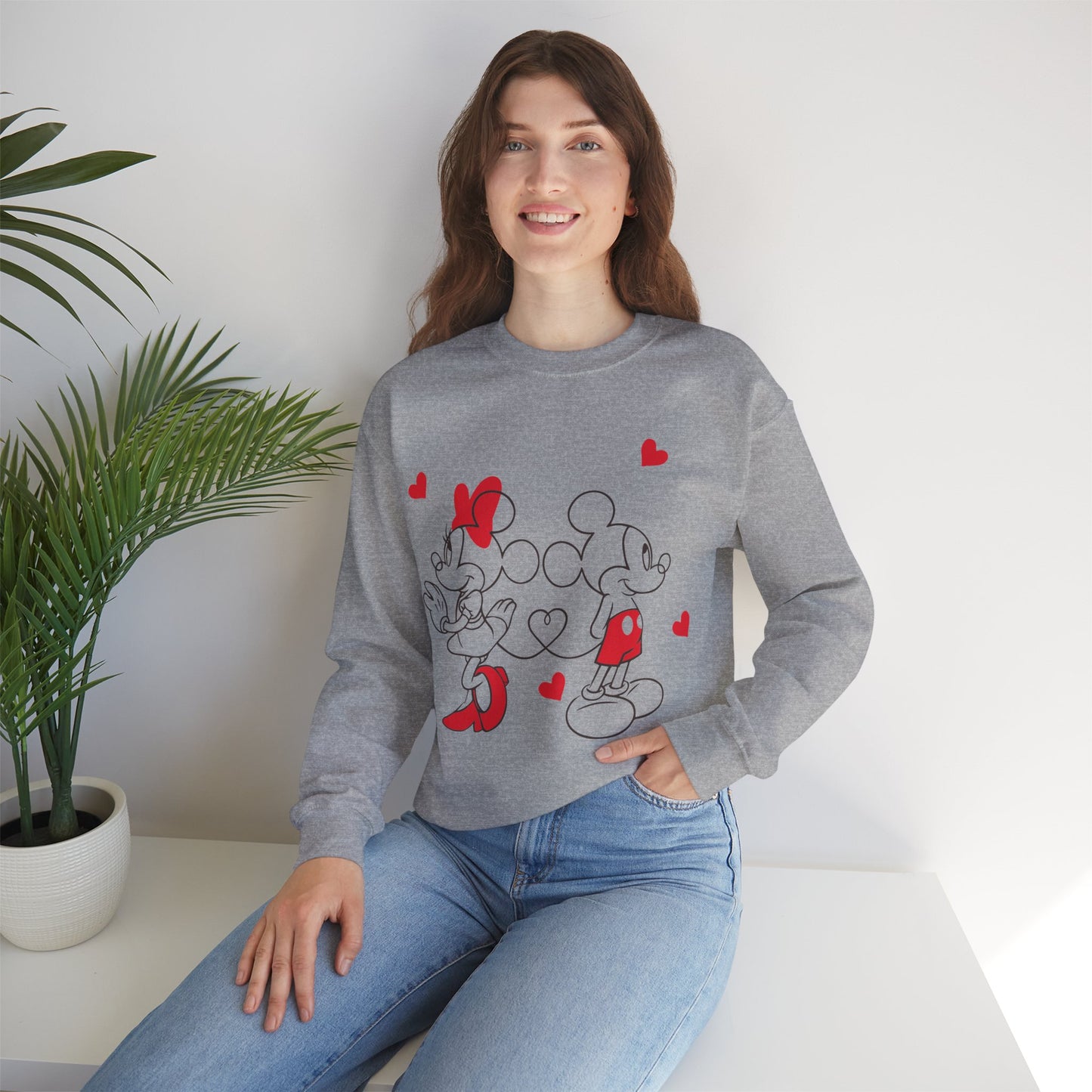 Loving Mice - Unisex Heavy Blend™ Crewneck Sweatshirt