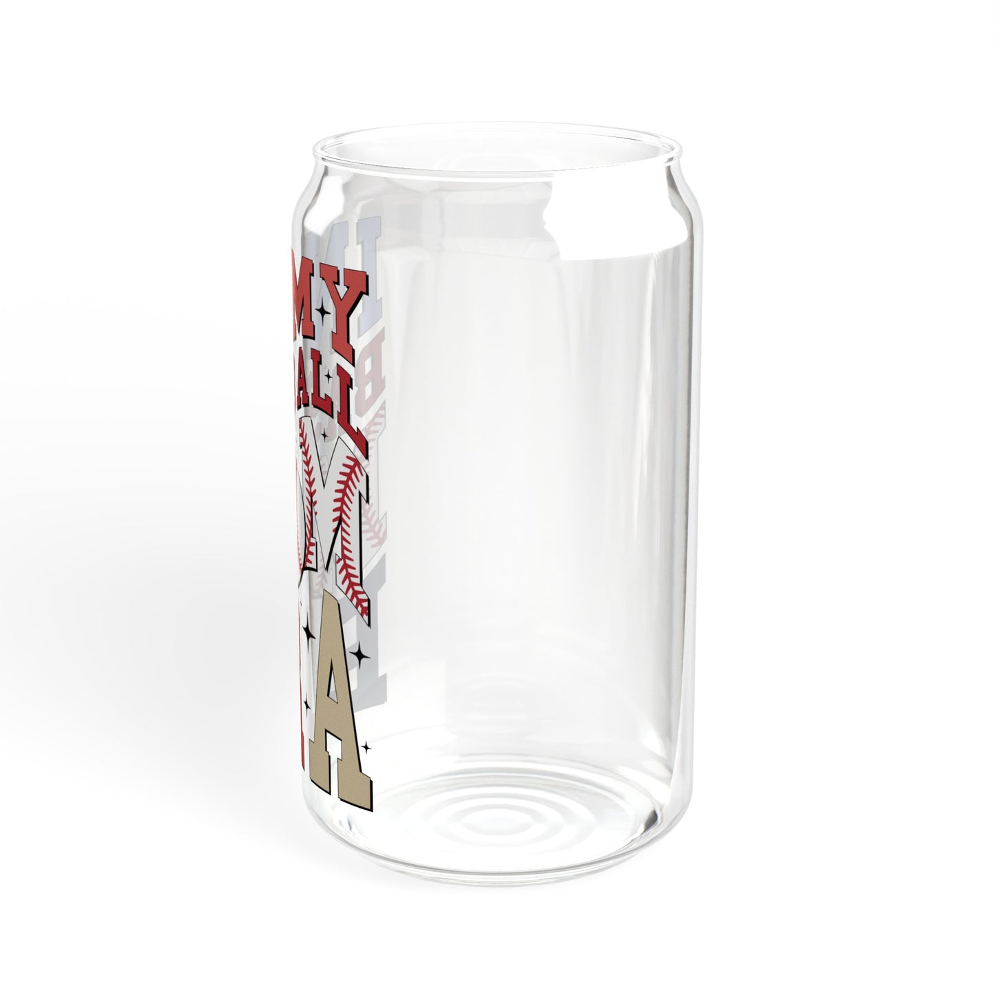 Baseball Mom Era - Sipper Glass, 16oz