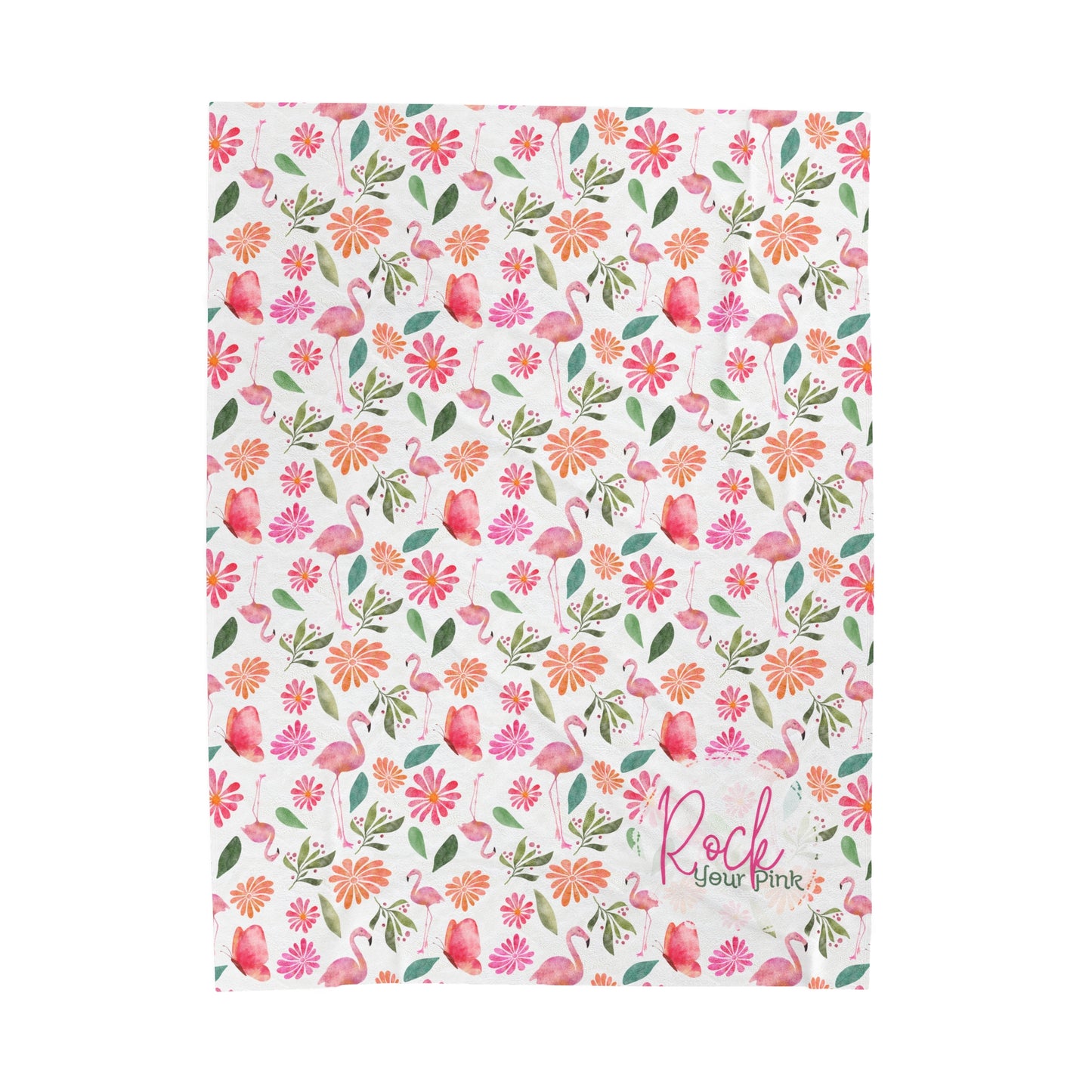 Rock Your Pink - Plush Blanket