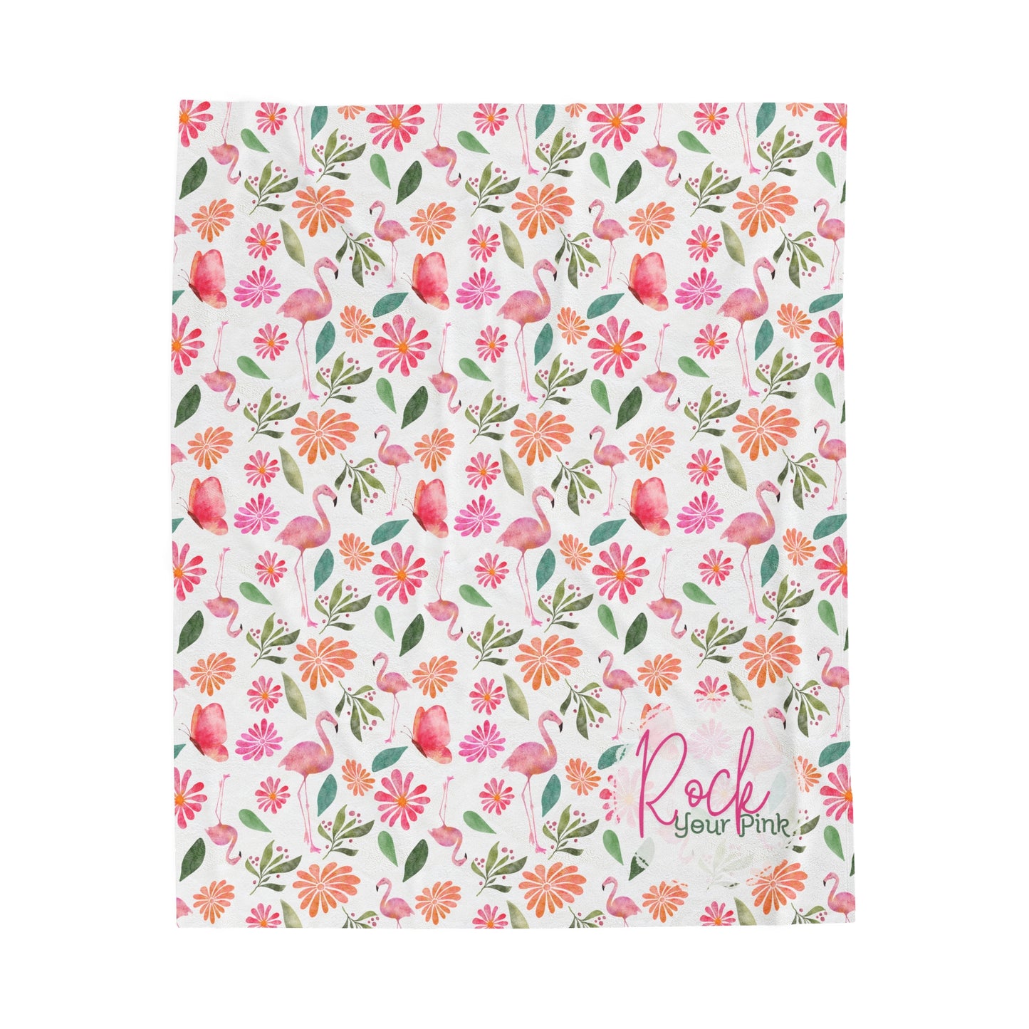 Rock Your Pink - Plush Blanket