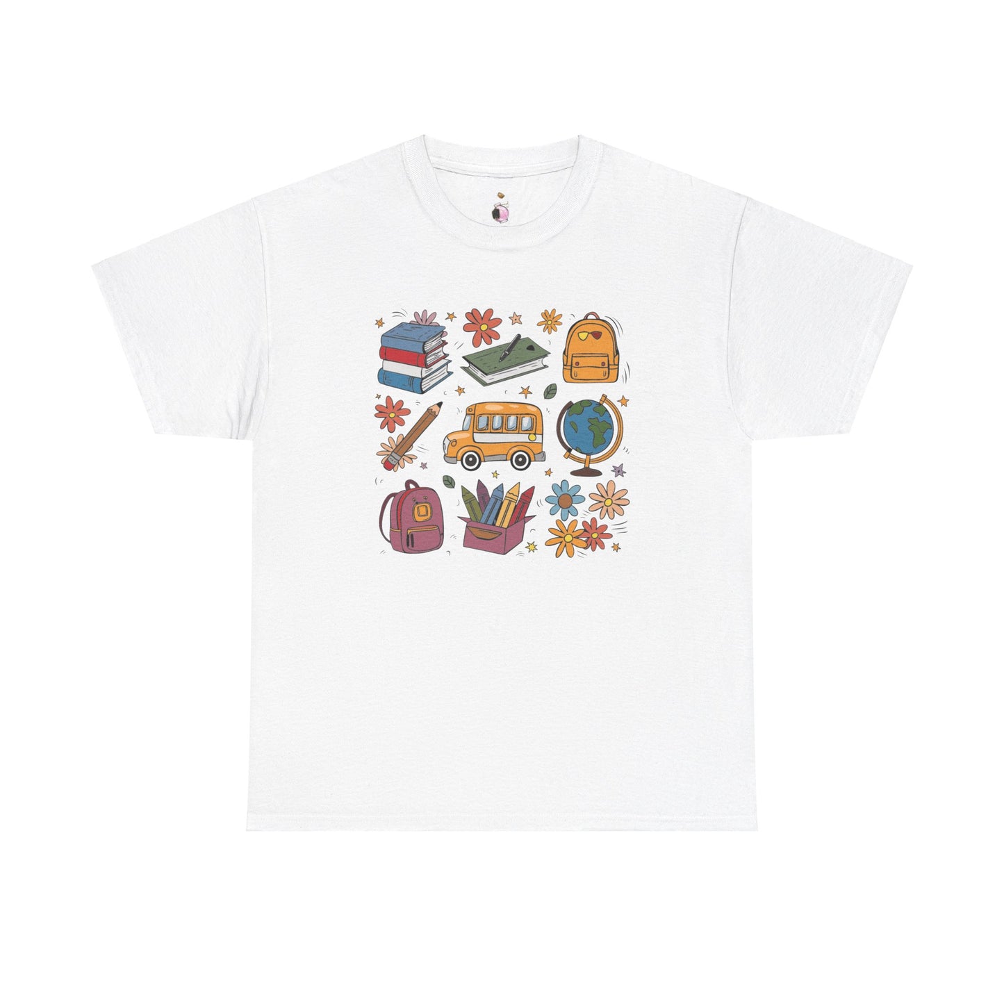School Vibes - Unisex Heavy Cotton Tee