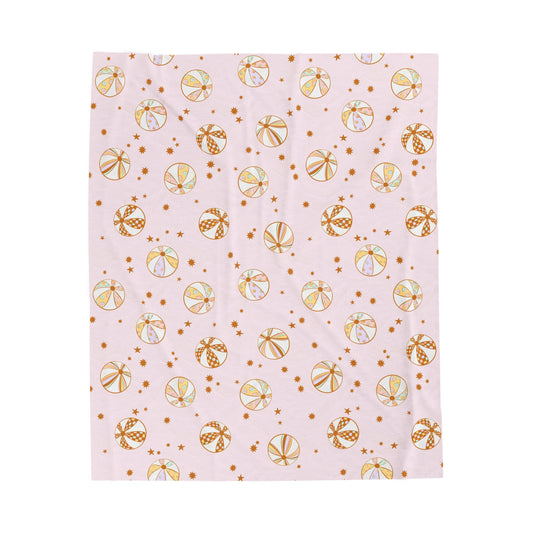 Beach Ball Beach Babe - Plush Blanket