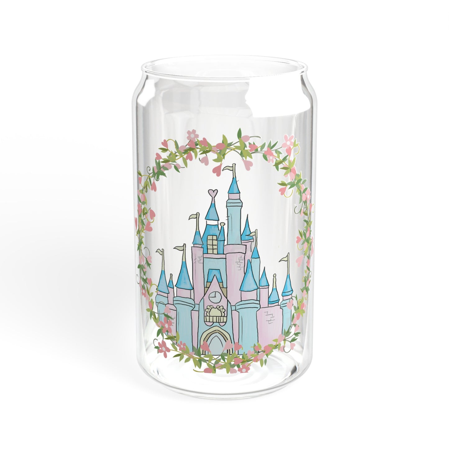 Beautiful Castle - Sipper Glass, 16oz