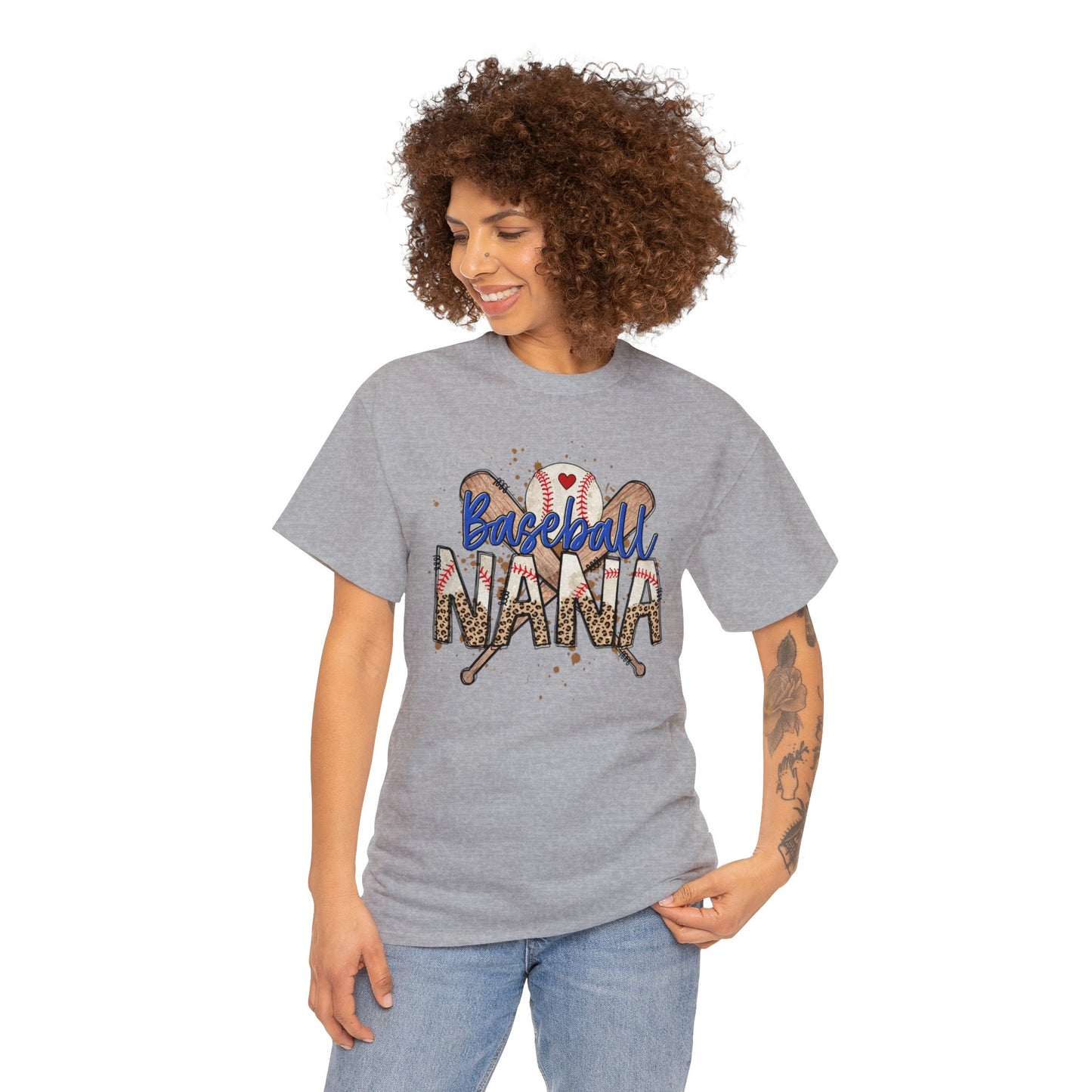 Baseball Nana - Unisex Heavy Cotton Tee