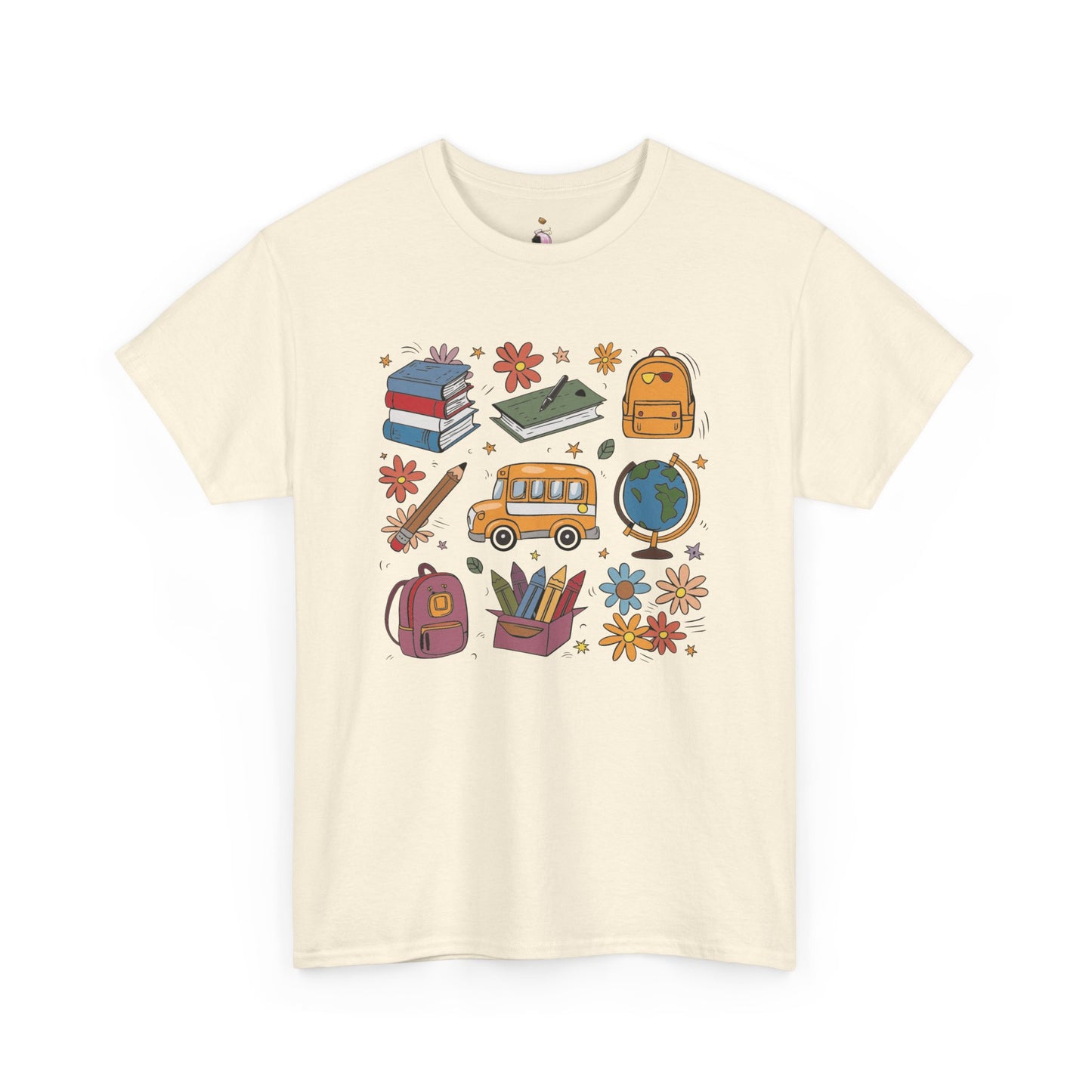 School Vibes - Unisex Heavy Cotton Tee