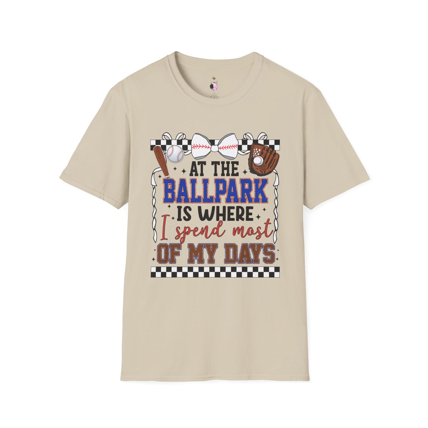 At The Ballpark - Unisex Softstyle T-Shirt