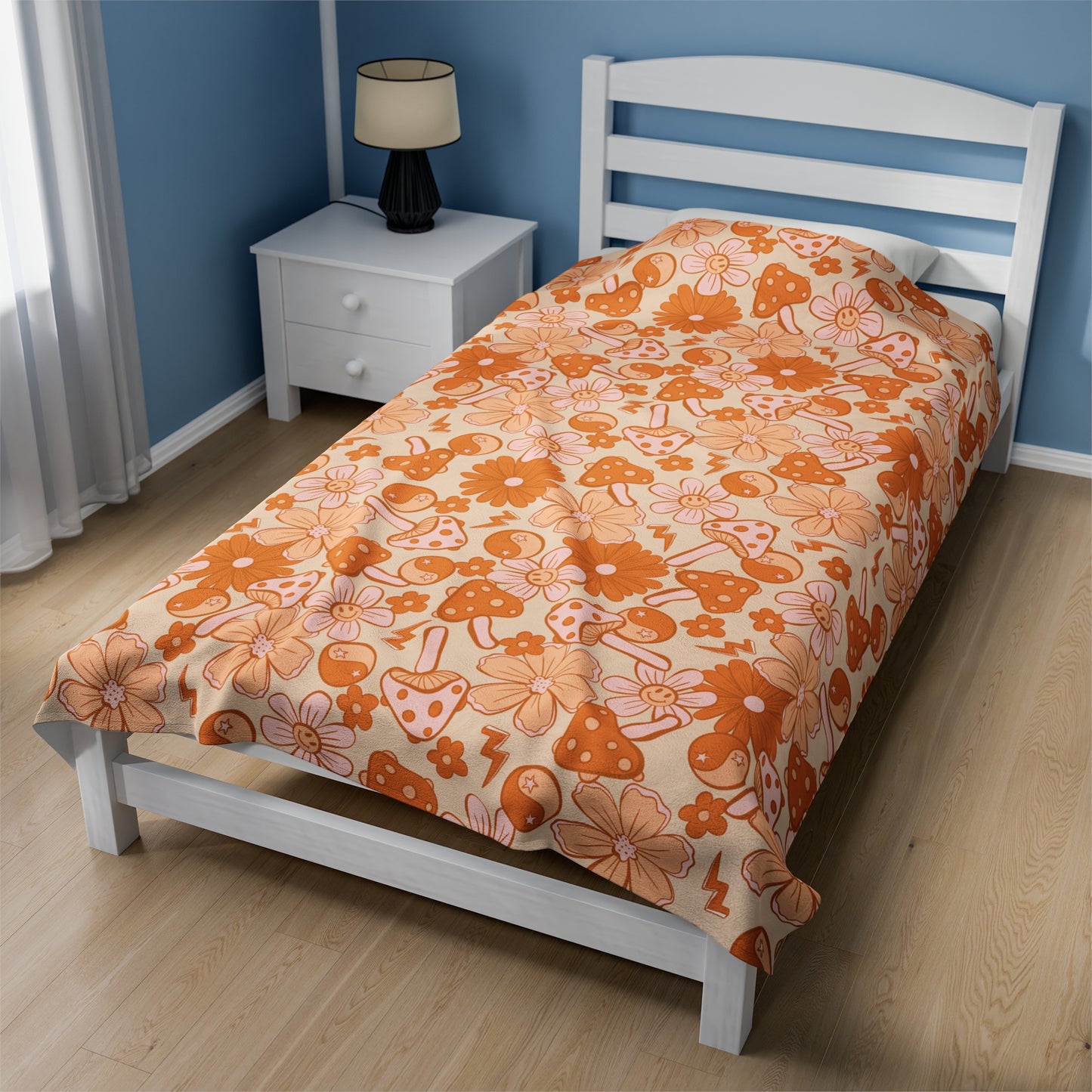Groovy Retro - Plush Blanket