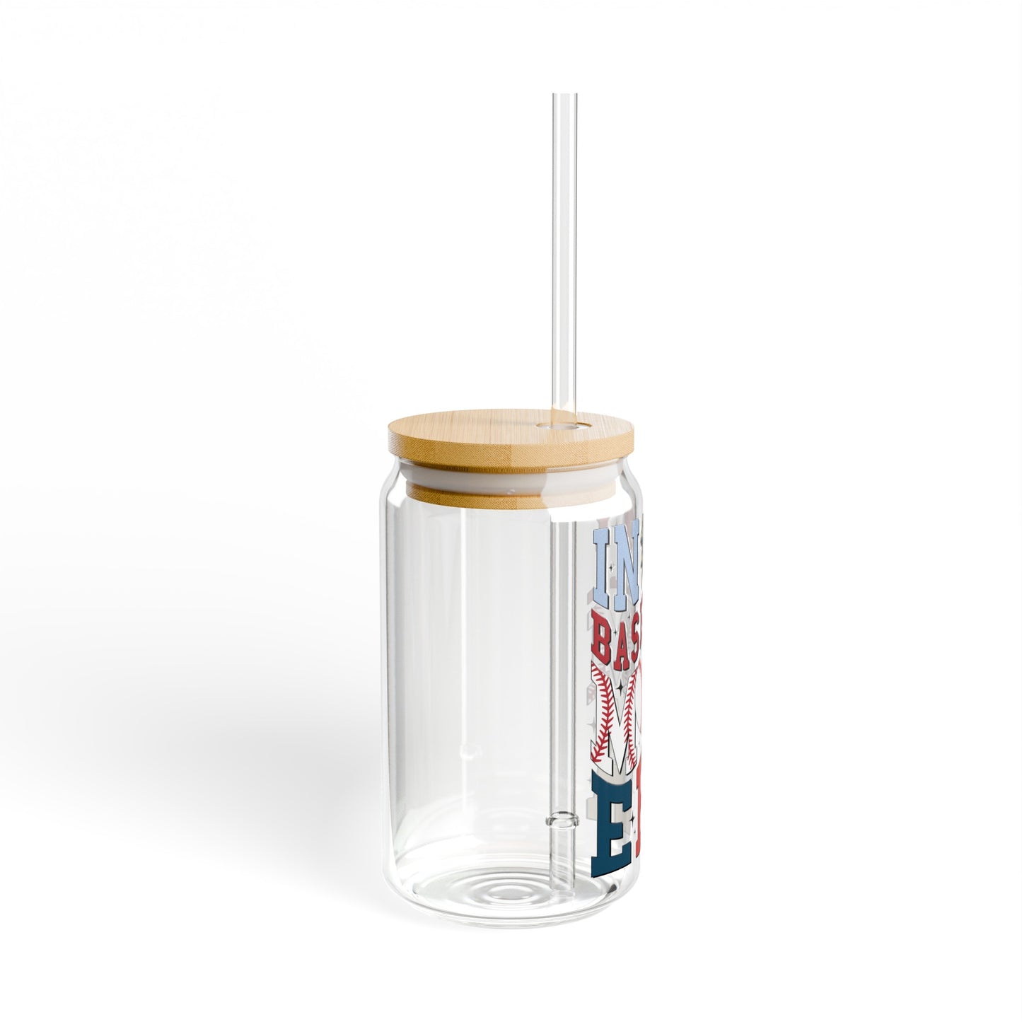 Baseball Mom Era - Sipper Glass, 16oz