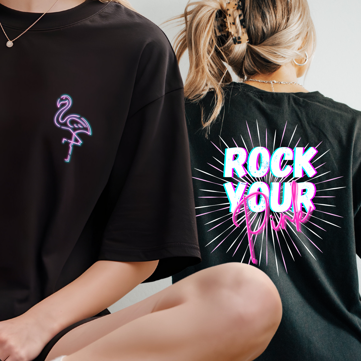 Neon Rock Your Pink -Tshirt