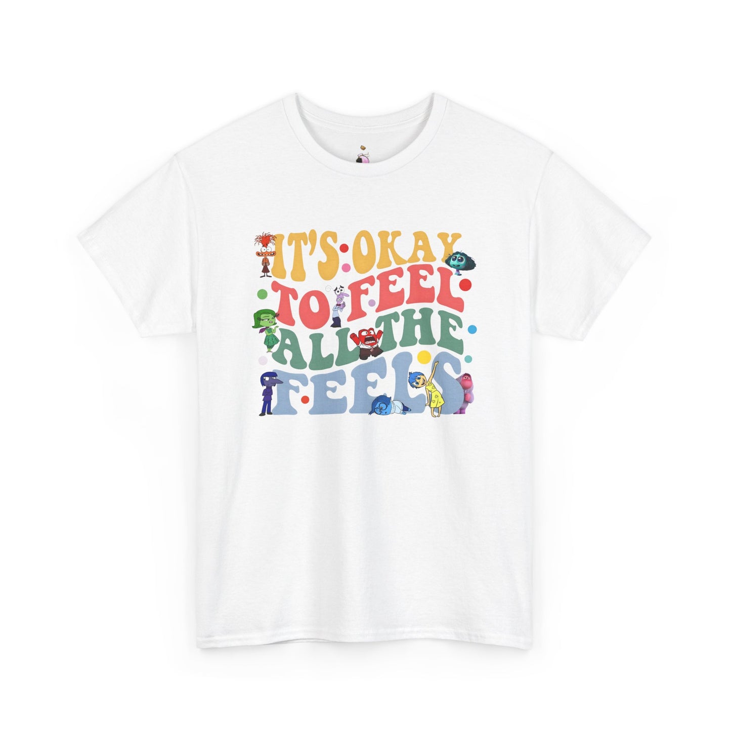 It's Okay To Feel - Unisex Heavy Cotton Tee