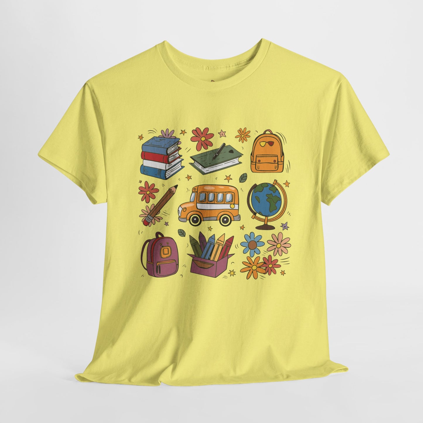 School Vibes - Unisex Heavy Cotton Tee