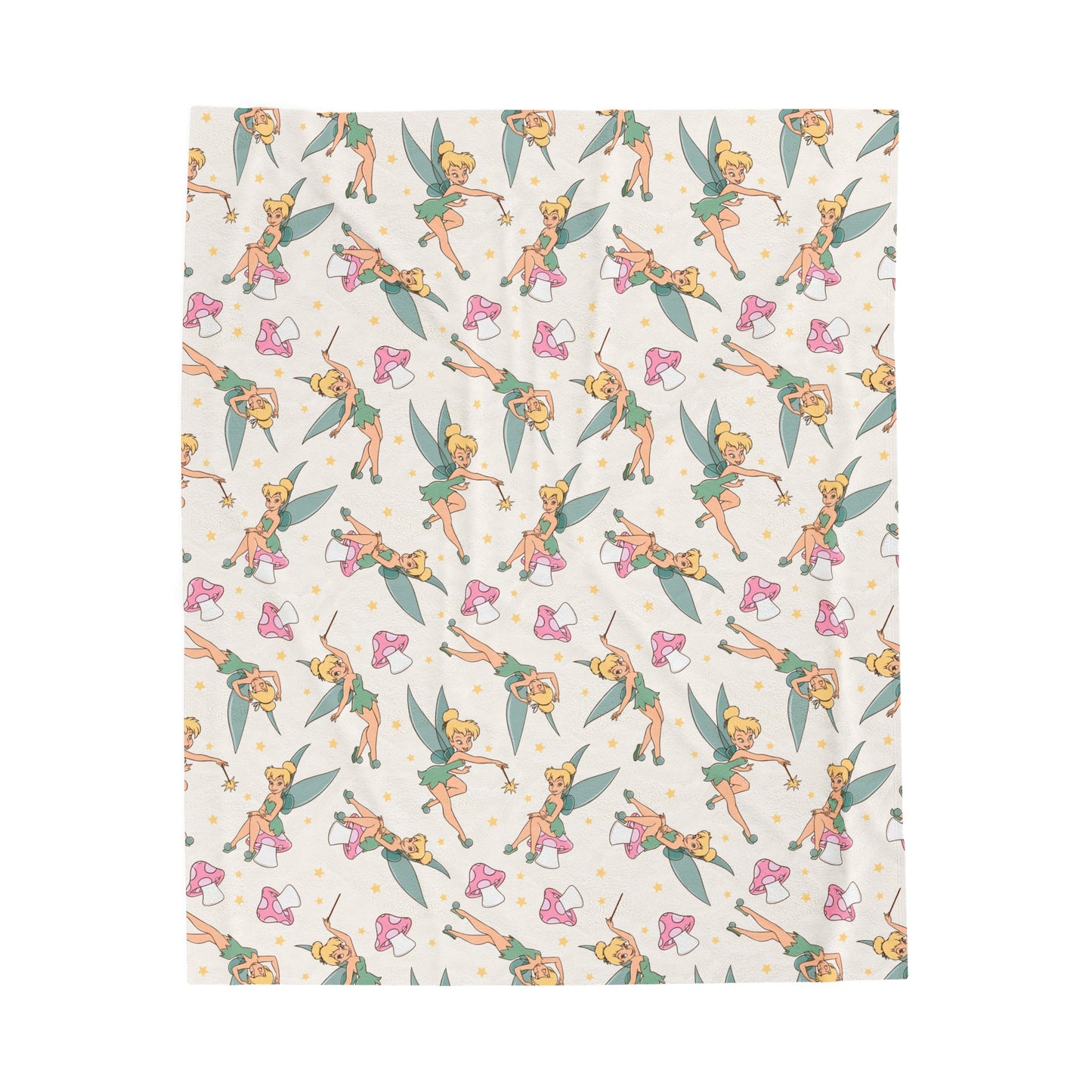 Pixie Mushrooms - Plush Blanket