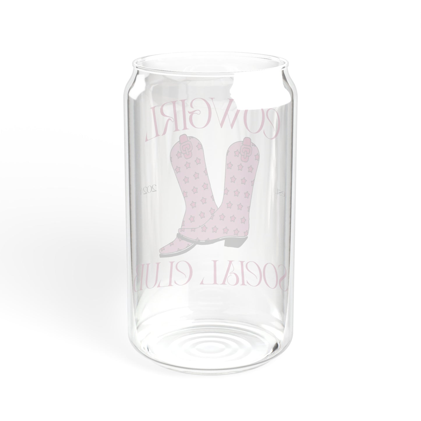 Cowgirl Social Club - Sipper Glass, 16oz