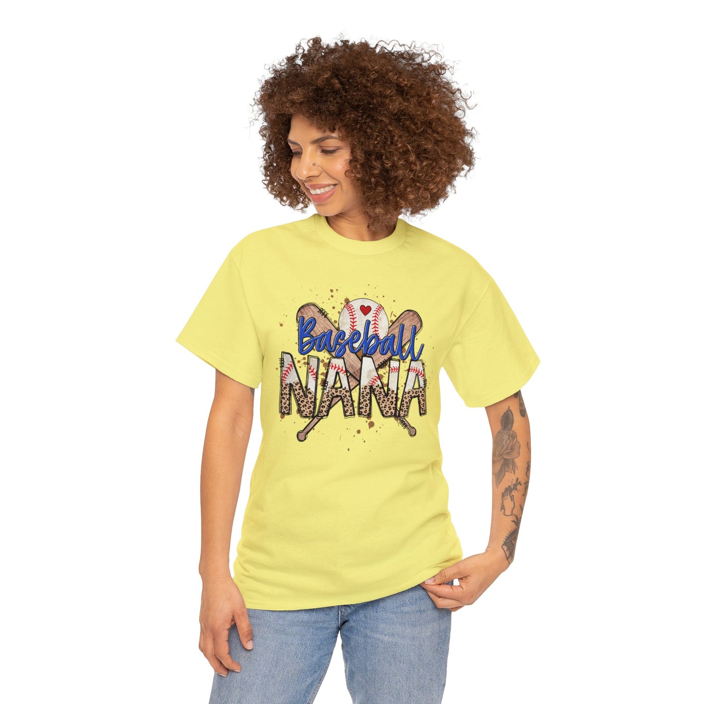 Baseball Nana - Unisex Heavy Cotton Tee