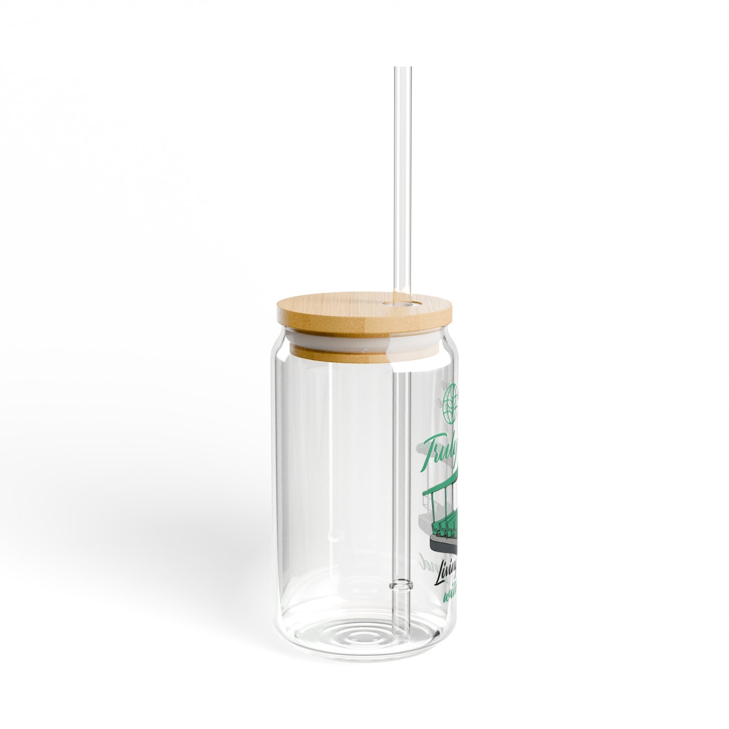 Living With The Land - Sipper Glass, 16oz
