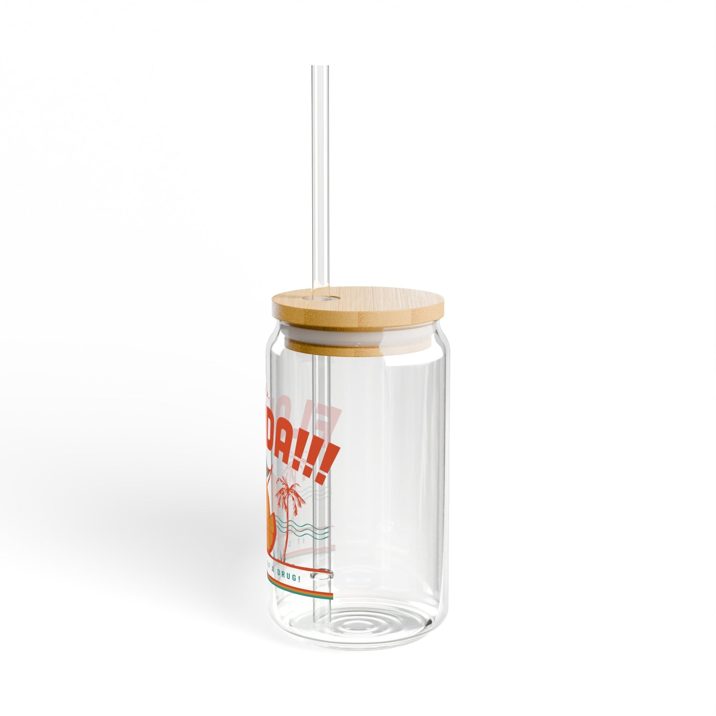 Take Me To Florida - Sipper Glass, 16oz