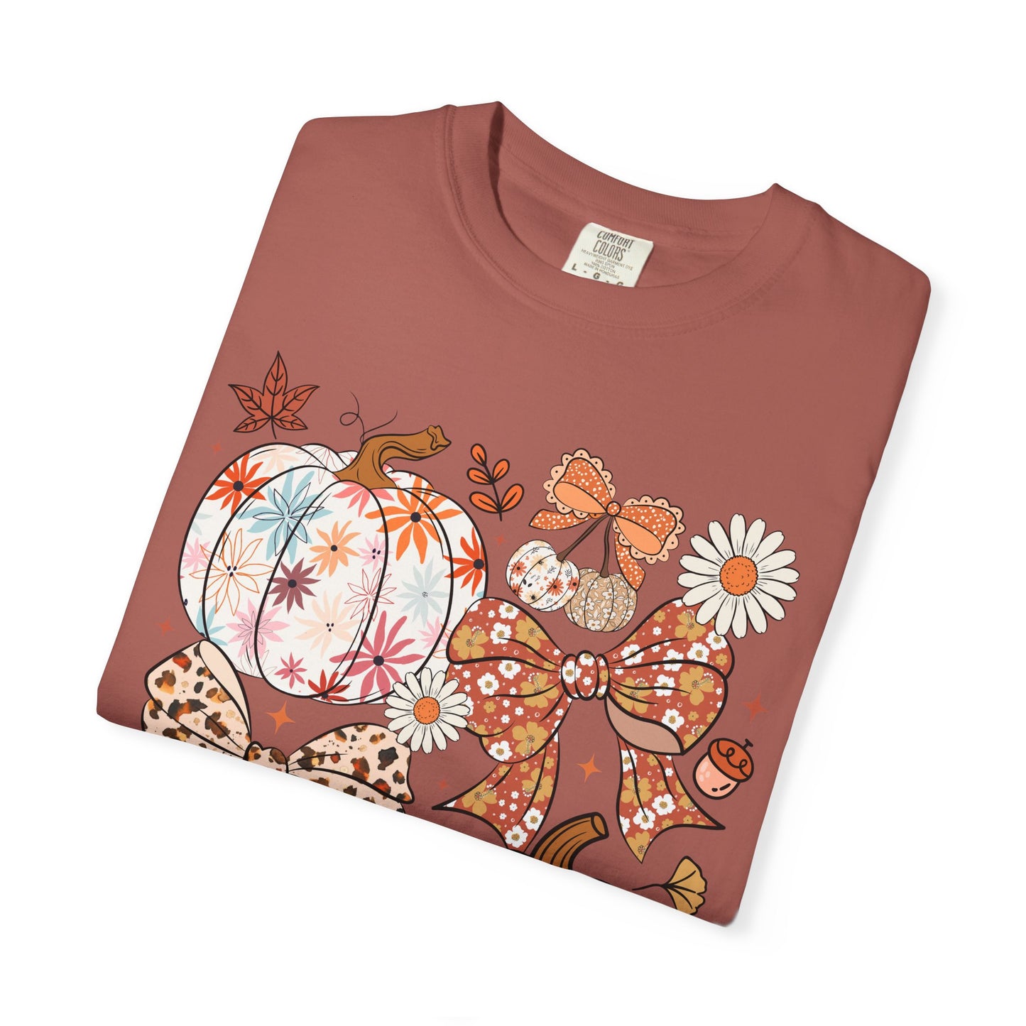 Pumpkins and Bows Tee