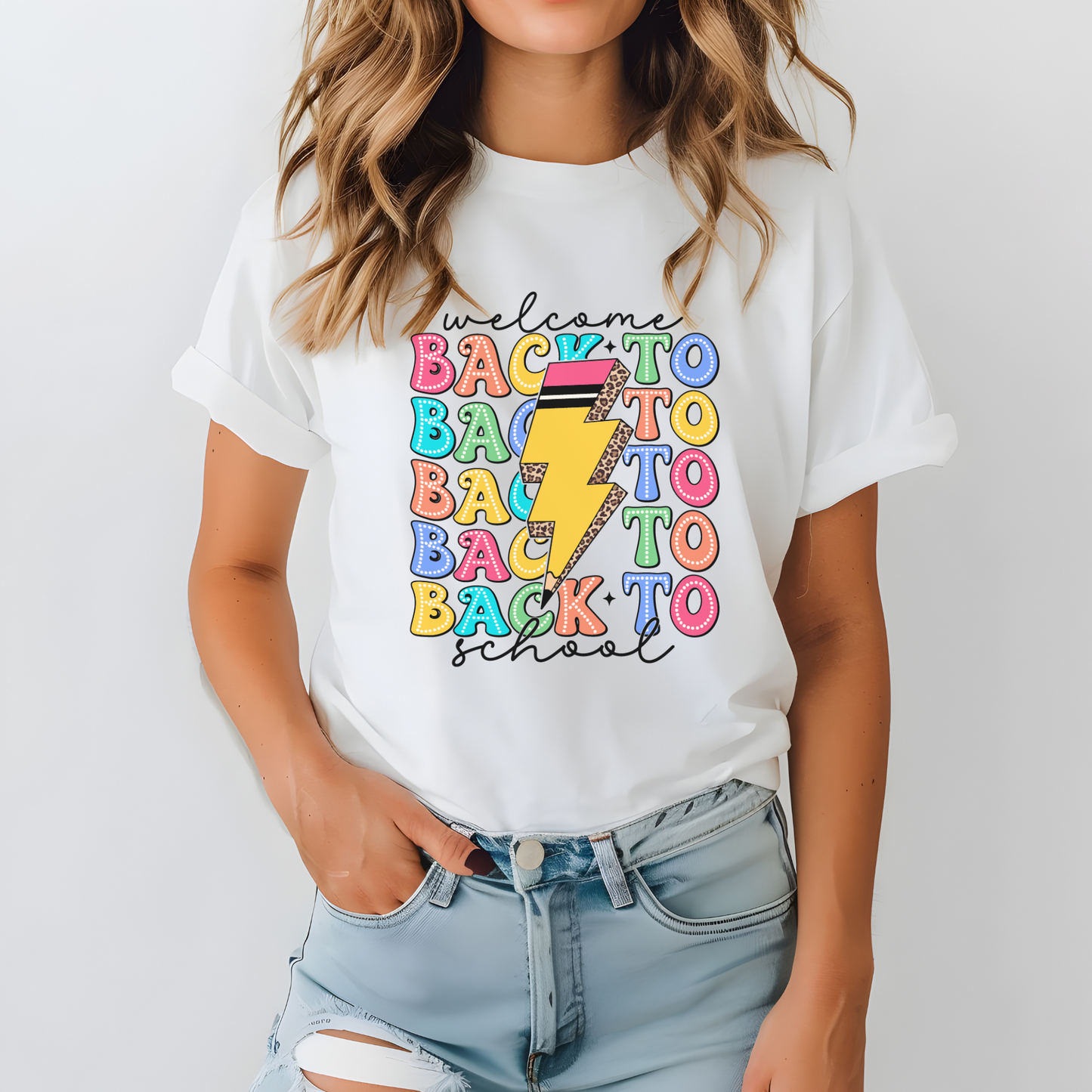 Welcome Back To School - Unisex Heavy Cotton Tee