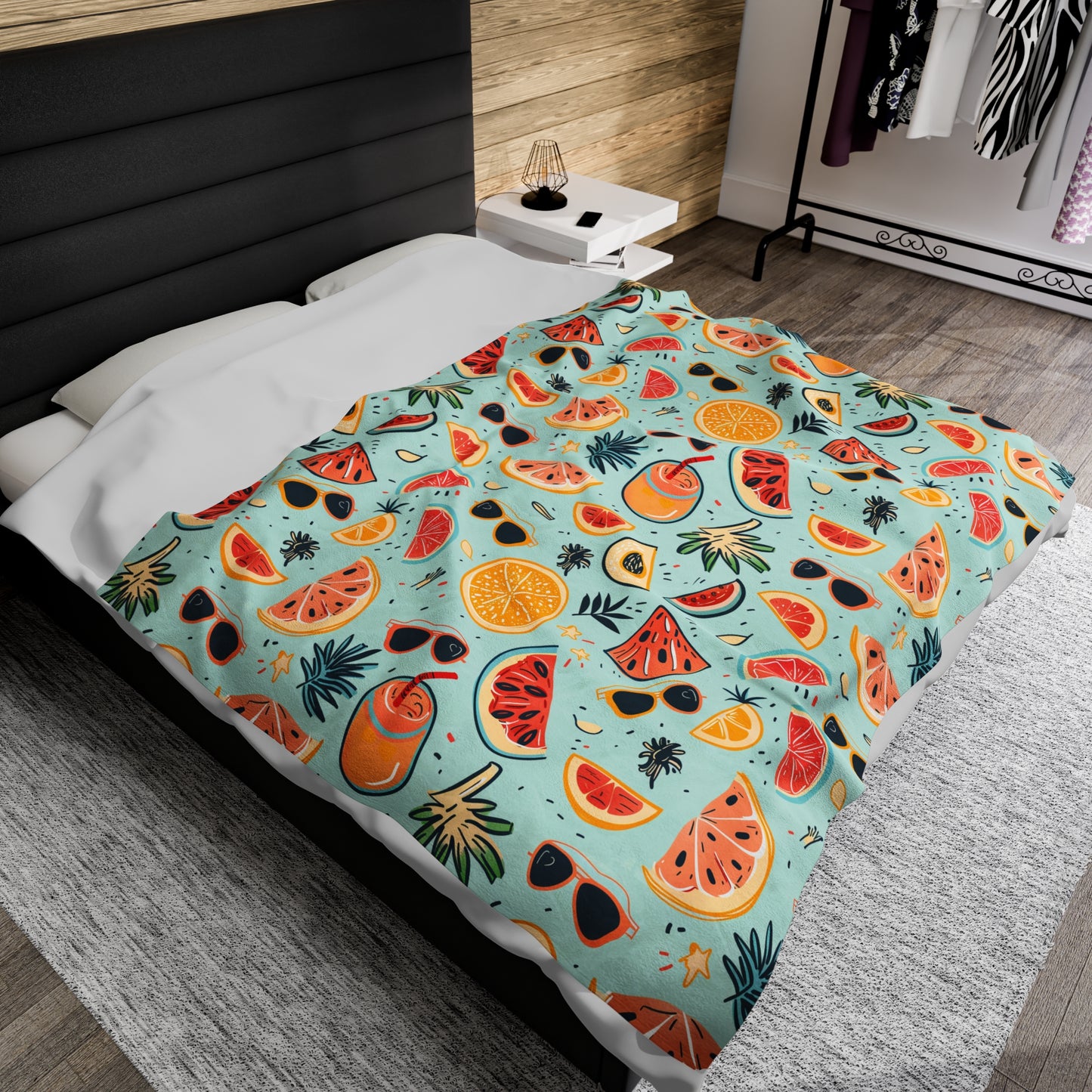 Summertime - Plush Blanket
