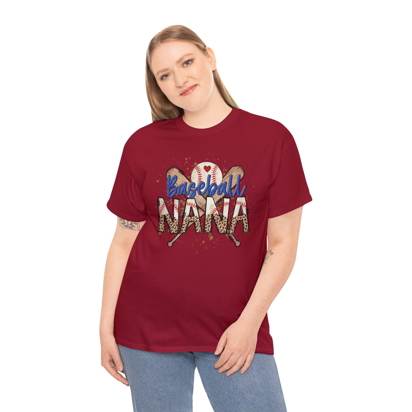 Baseball Nana - Unisex Heavy Cotton Tee