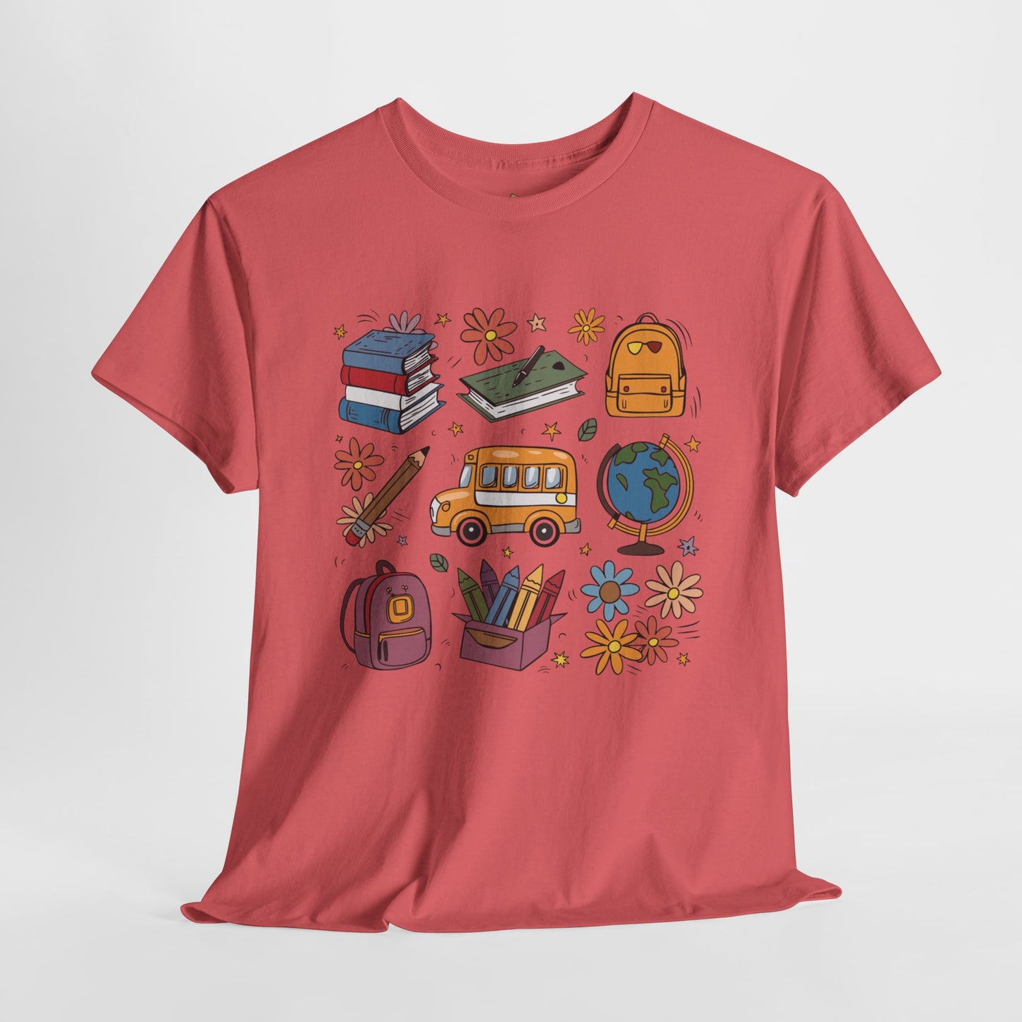School Vibes - Unisex Heavy Cotton Tee