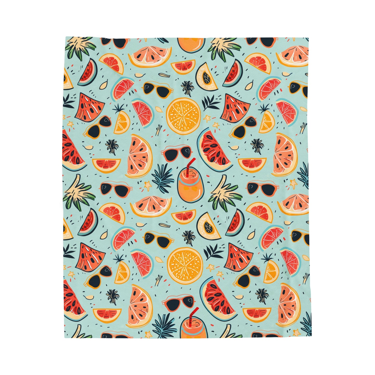 Summertime - Plush Blanket