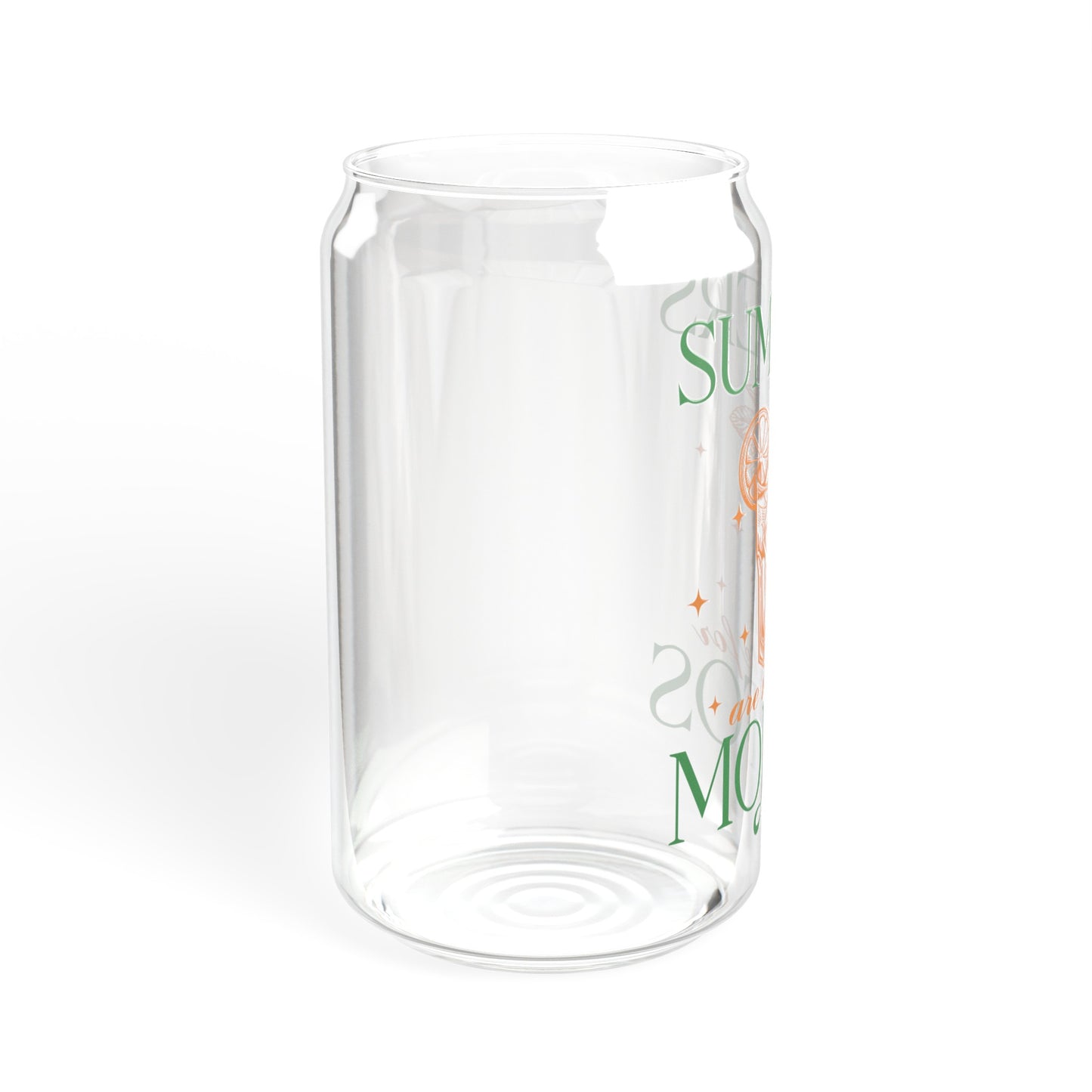 Summers Are For Mojitos - Sipper Glass, 16oz