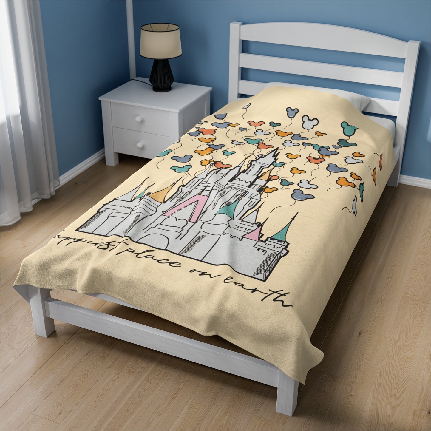 Happiest Place On Earth - Plush Blanket