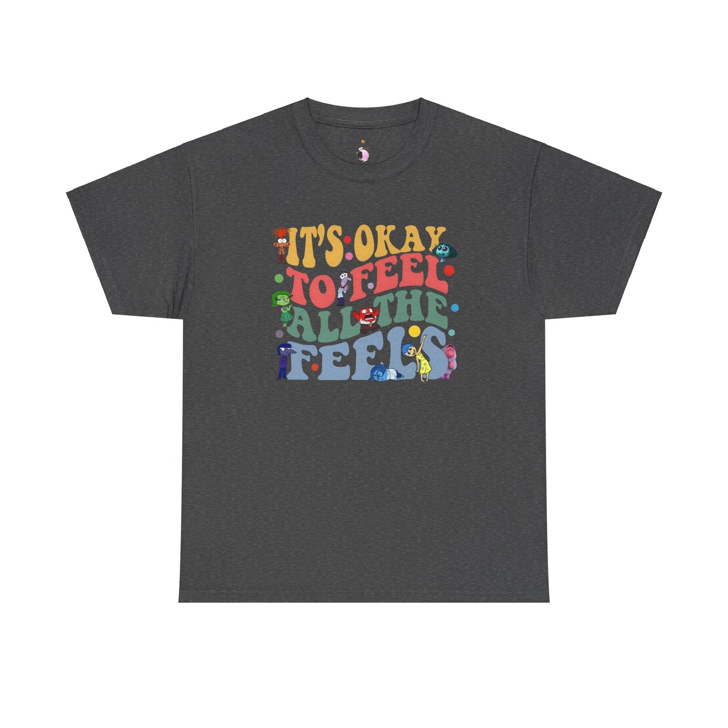 It's Okay To Feel - Unisex Heavy Cotton Tee