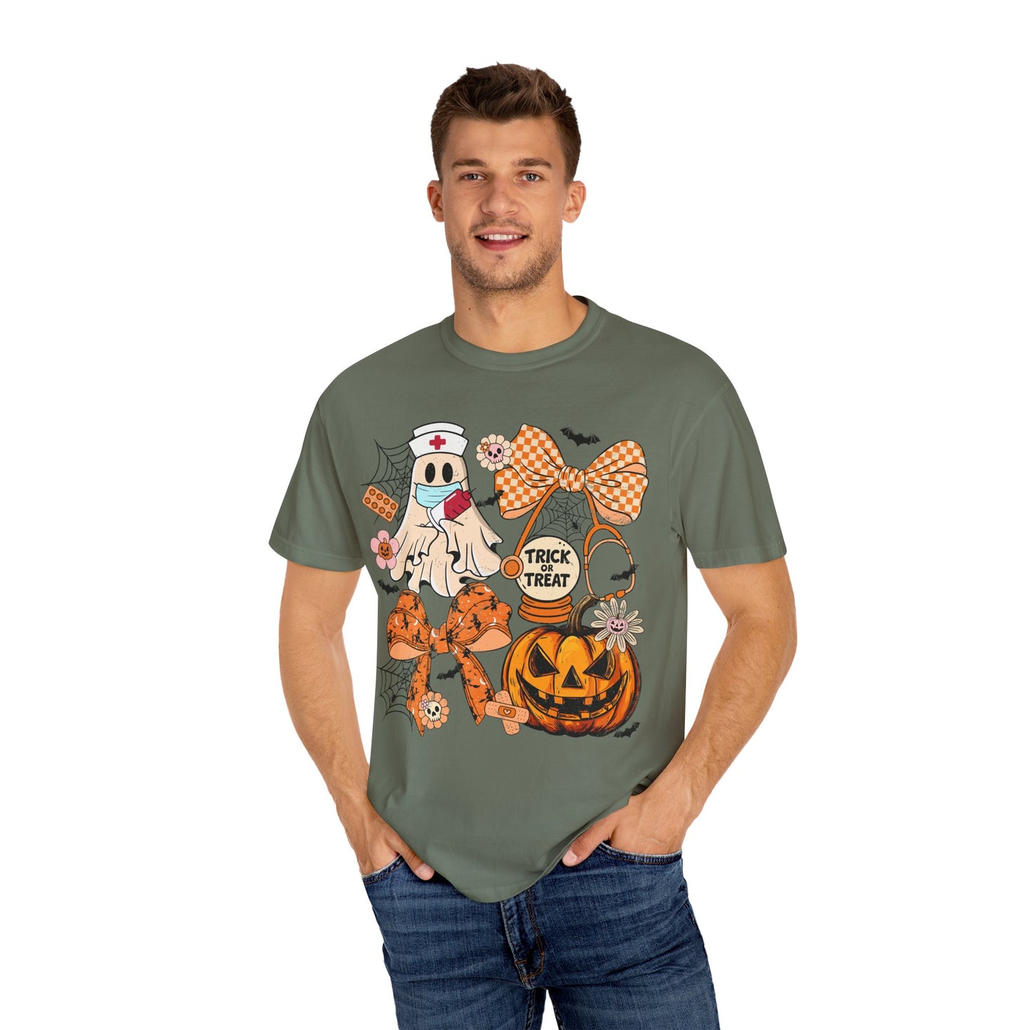 Trick Or Treat Nurse Tee