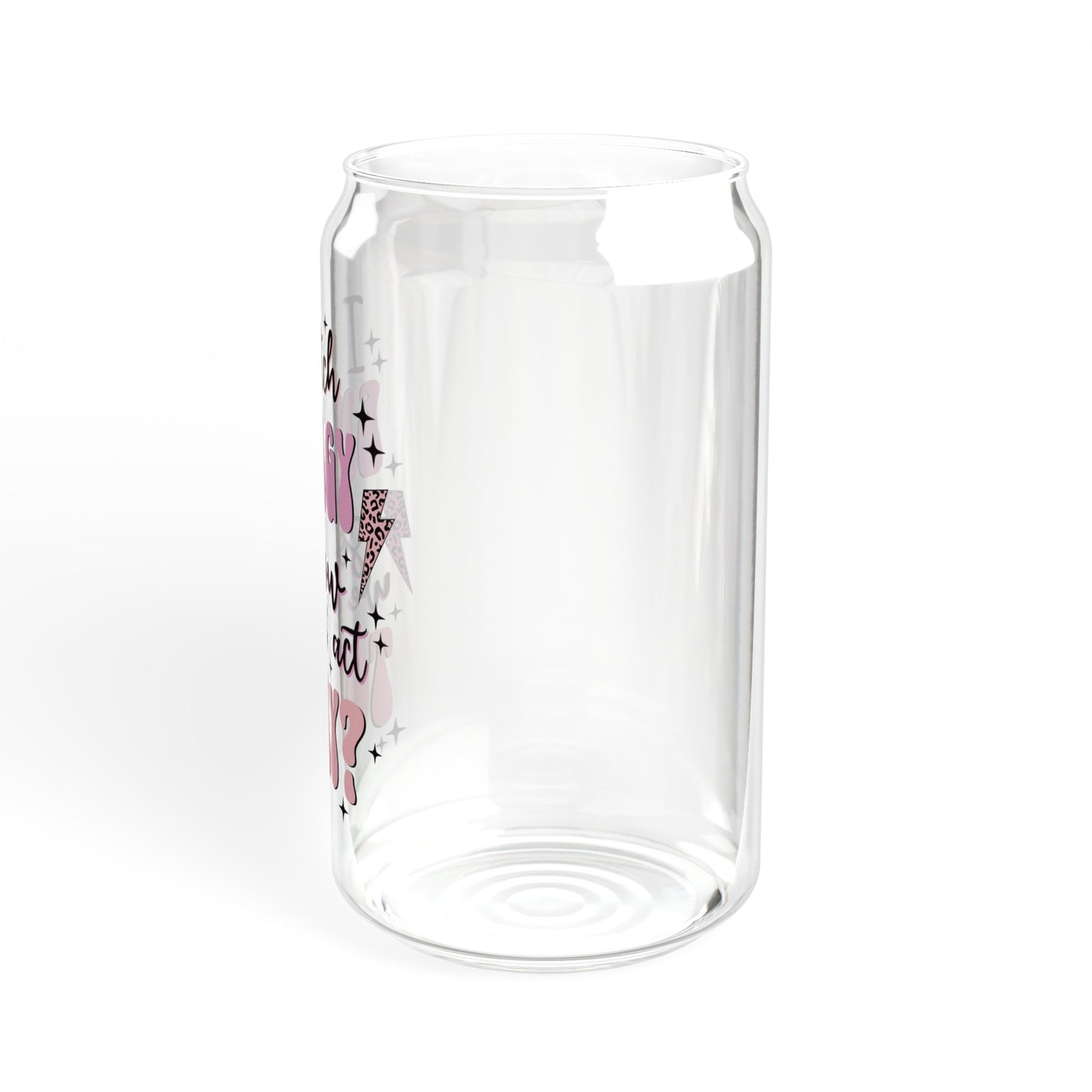 I match energy - Sipper Glass, 16oz