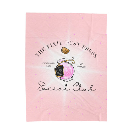 Pixie Dust VIP - Velveteen Plush Blanket