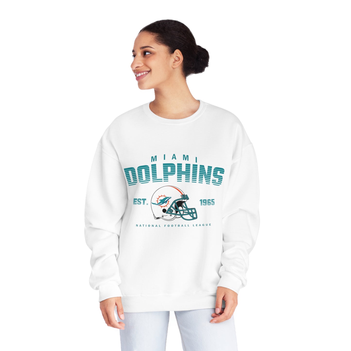 Miami Football - Unisex NuBlend® Crewneck Sweatshirt