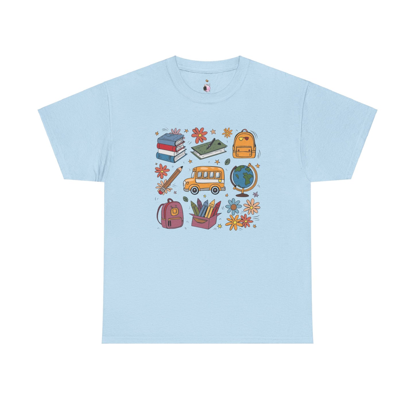 School Vibes - Unisex Heavy Cotton Tee