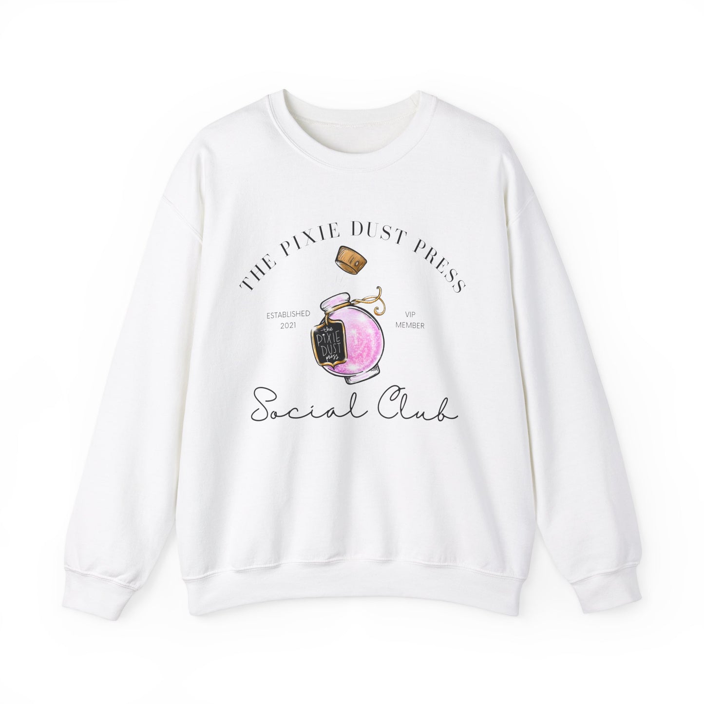The Pixie Dust Press Social Club - Unisex Heavy Blend™ Crewneck Sweatshirt