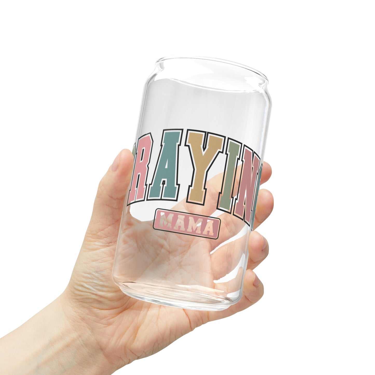 Praying Mama - Sipper Glass, 16oz